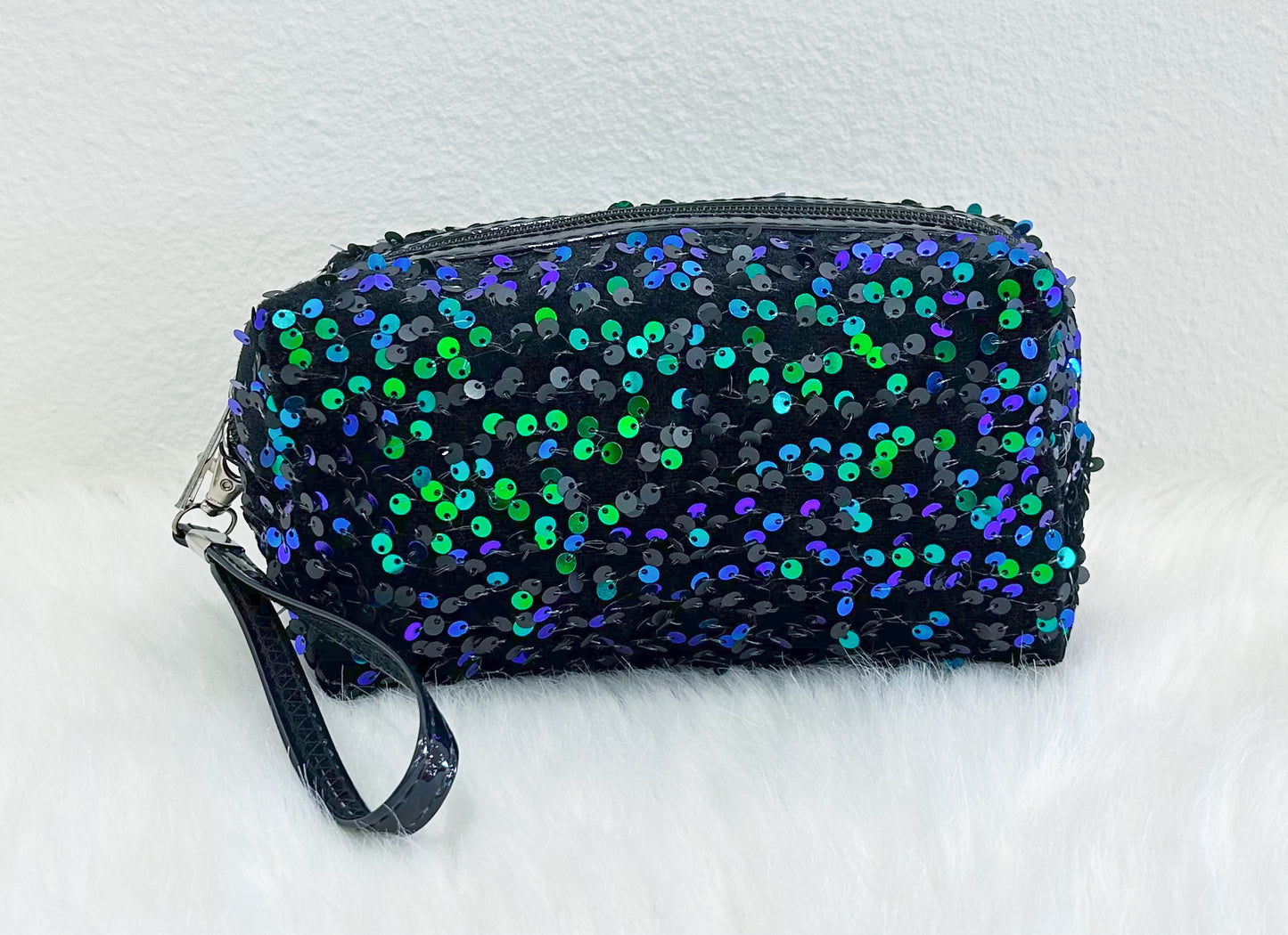 Sequin Cosmetic Bag