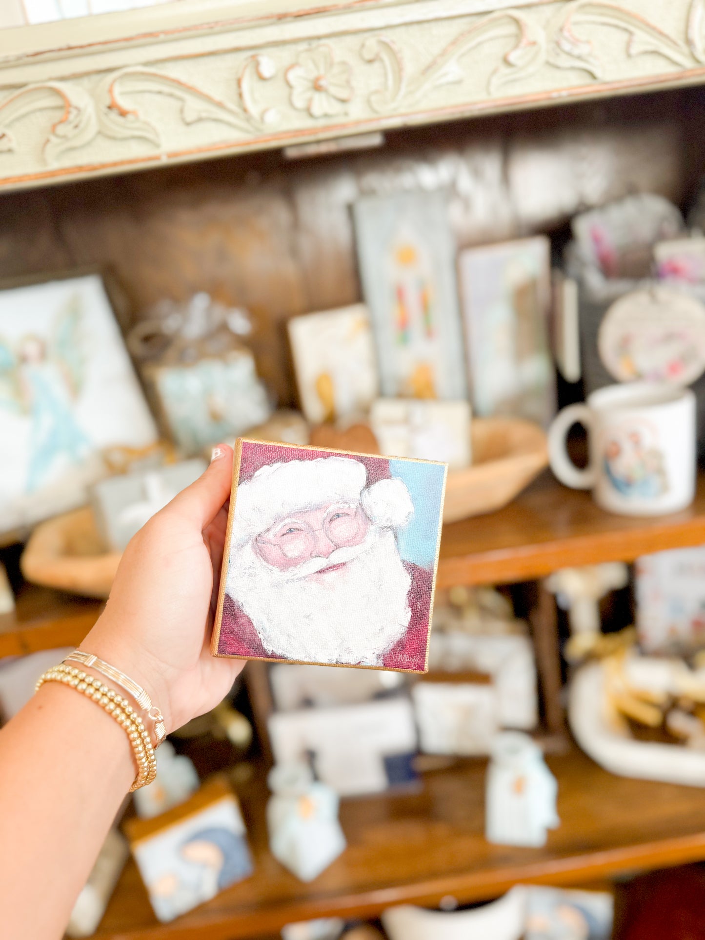 Santa Baby Mini Canvas