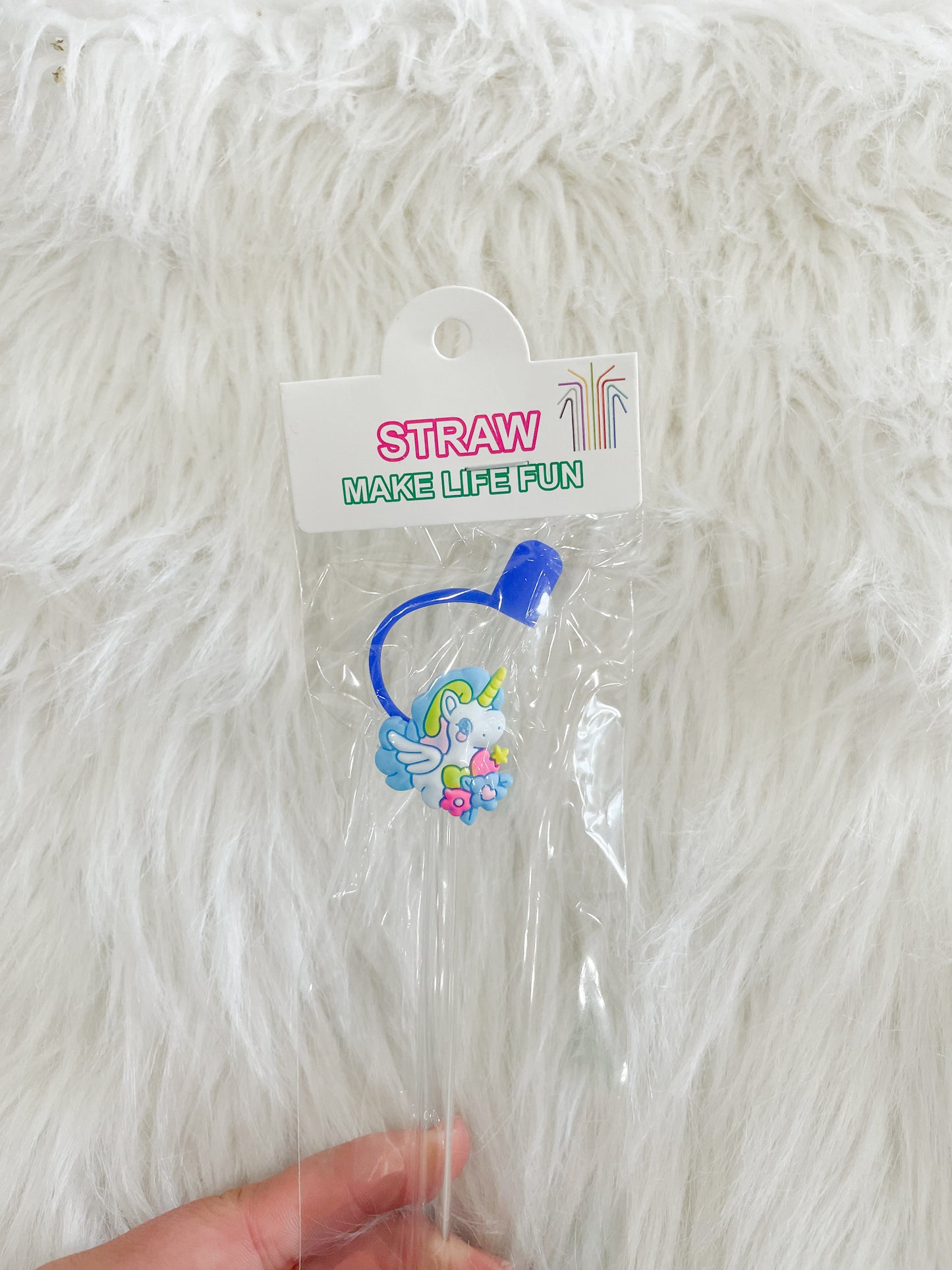 Unicorn Glass Straws