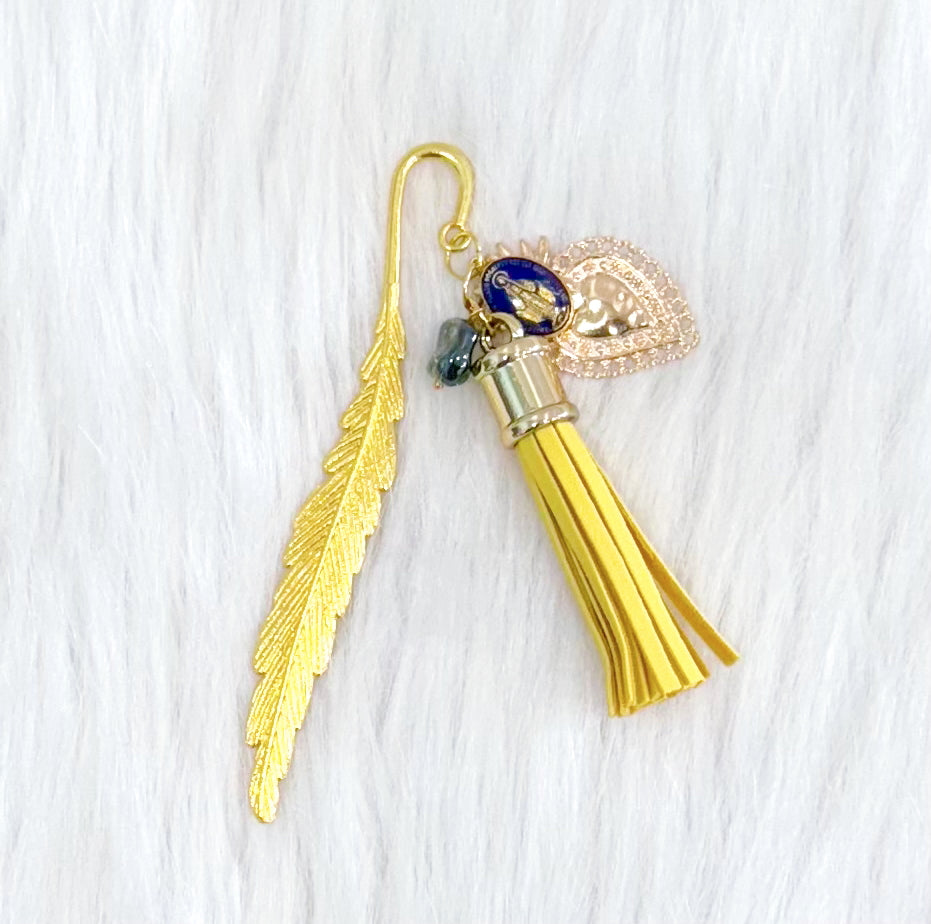 Feather Tassel Bookmark