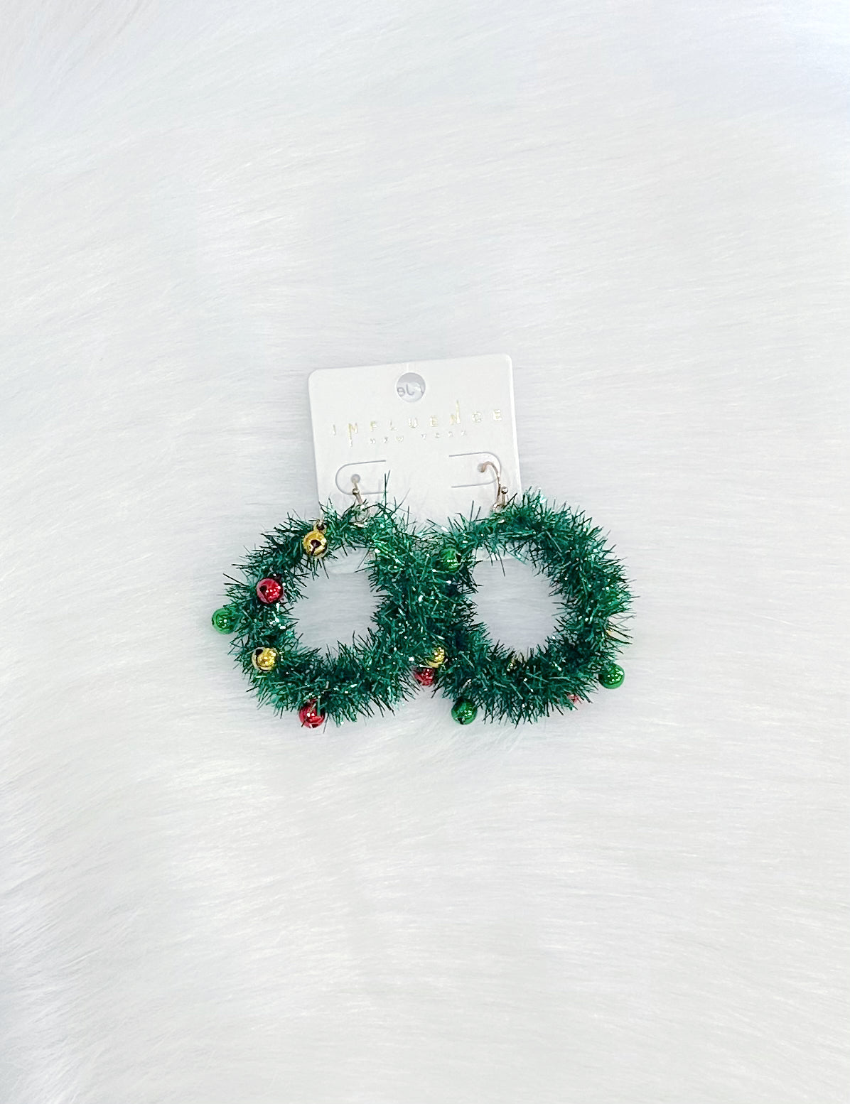 Christmas Wreath Earrings