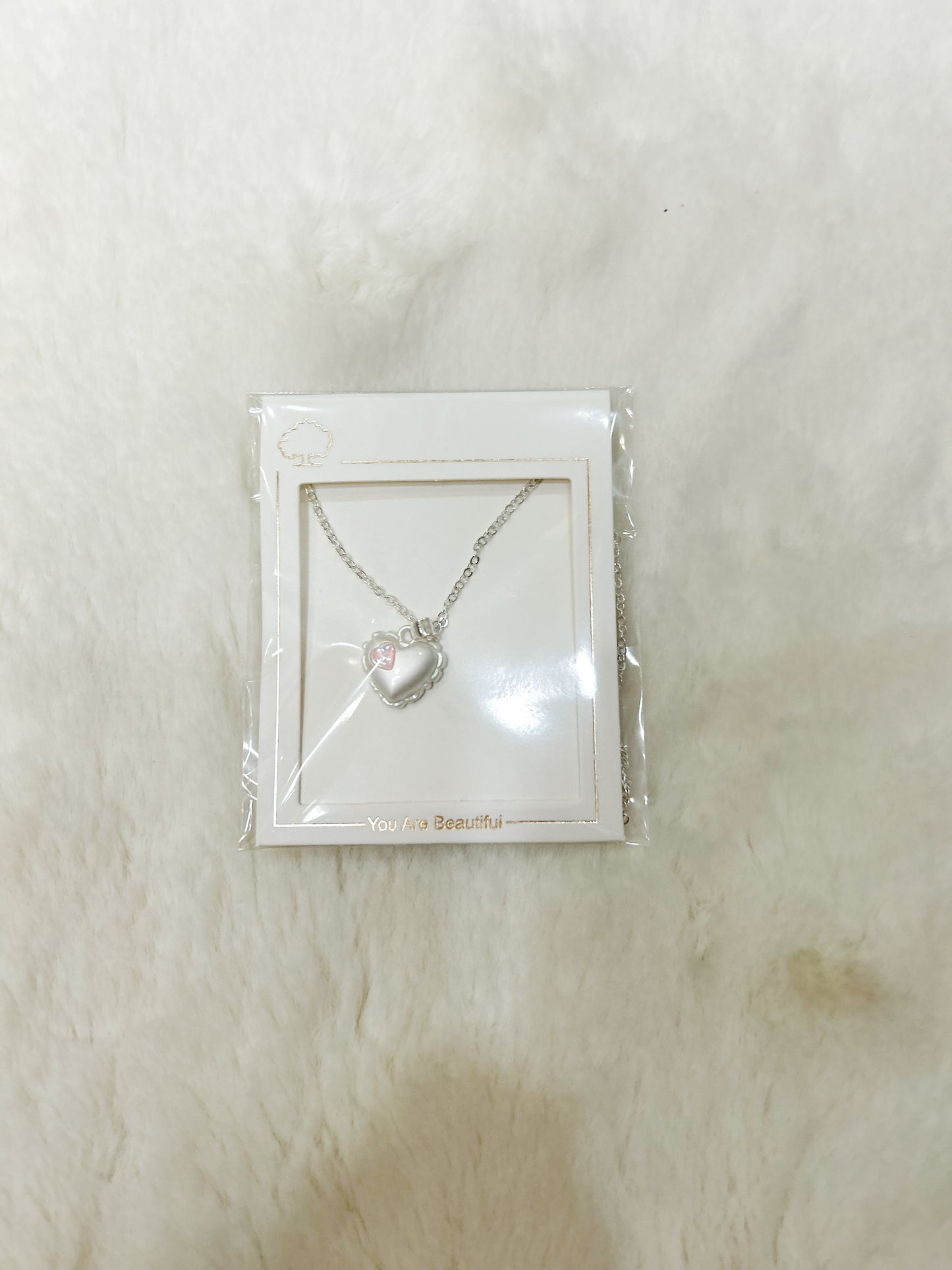 Kids Heart Locket Necklace