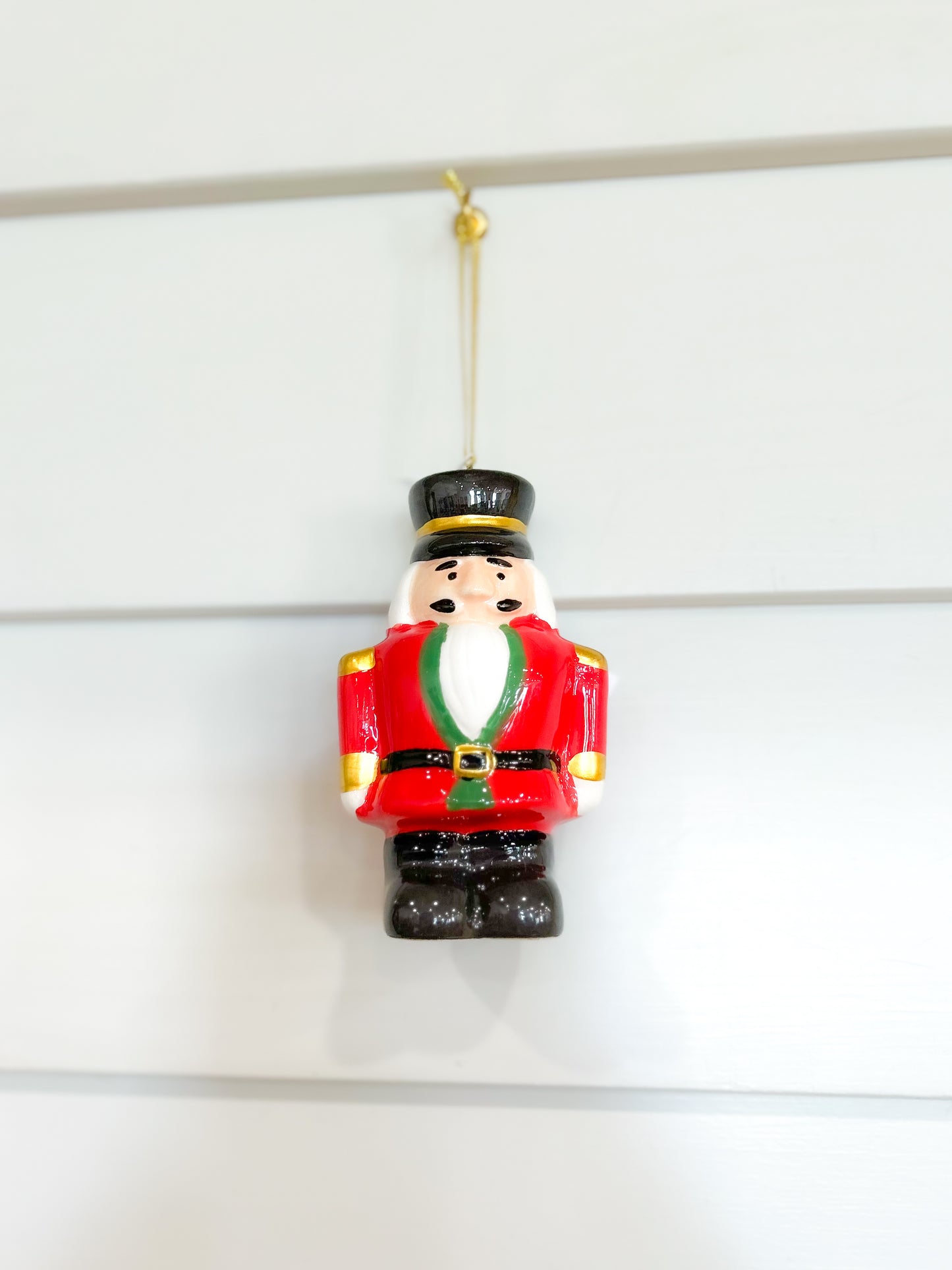 Black Hat Nutcracker Ornament