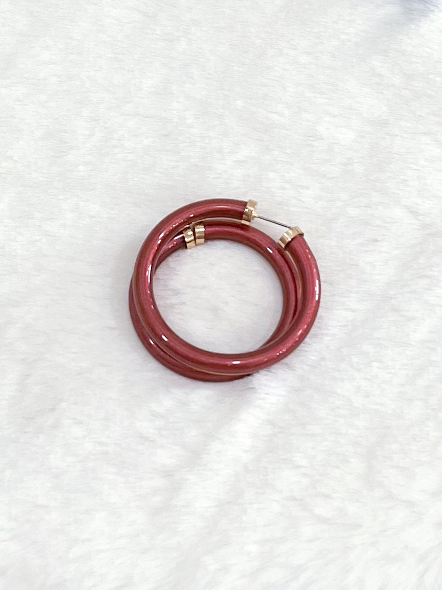 Metallic Game Day Hoops