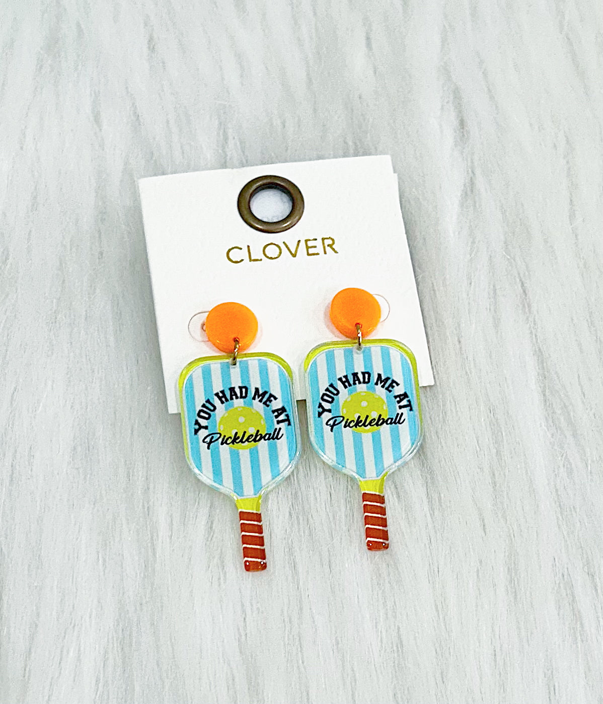 Pickle Ball Queen Earrings