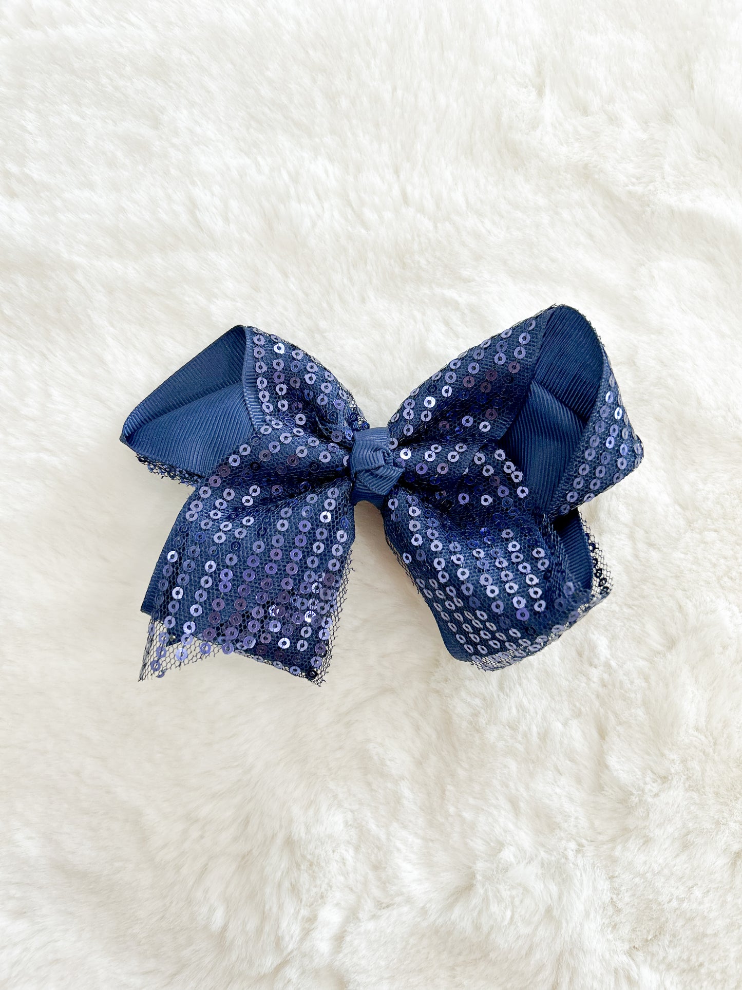 Sequin School Bow