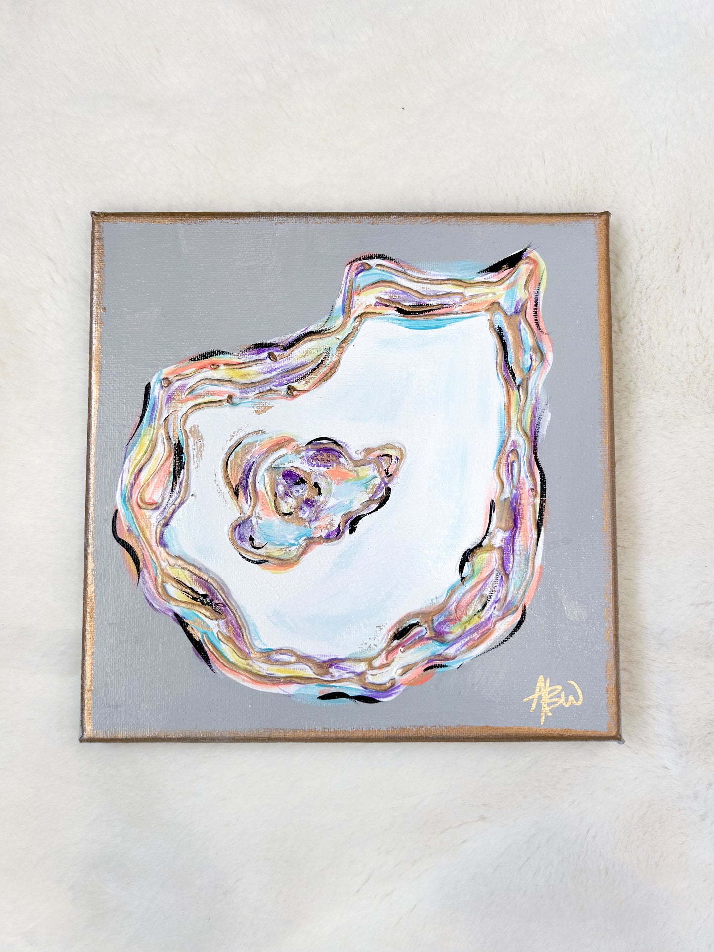 8x8 Oyster Canvas