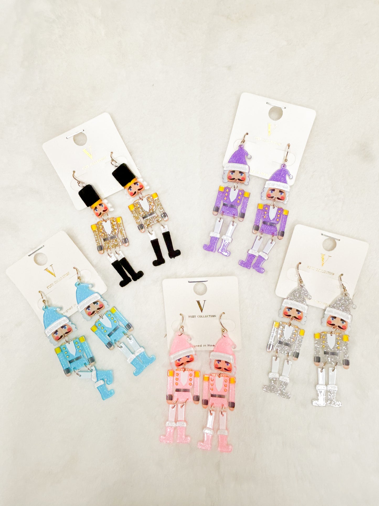 Top Seller Dangle Nutcracker Christmas Earrings