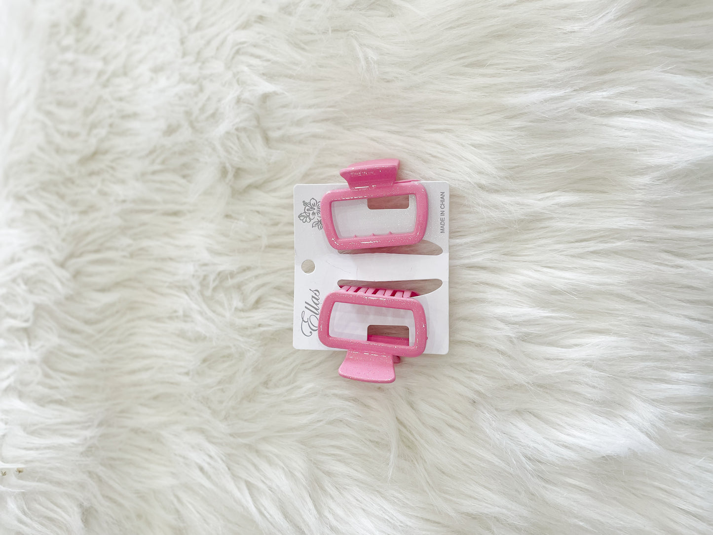 Glitter Hair Clips