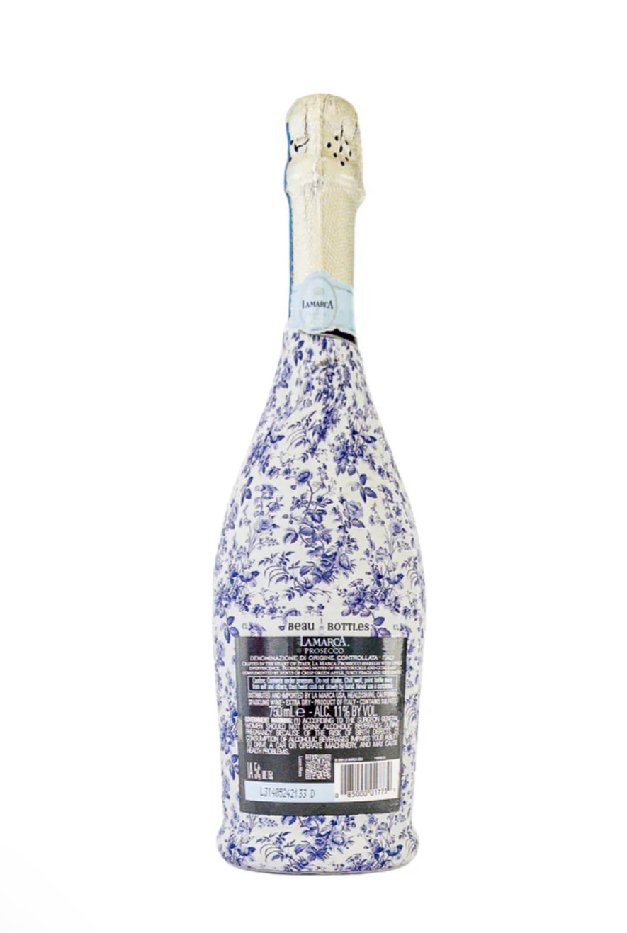 Beau Bottle Grandmillenial Blue Floral- La Marica Edition