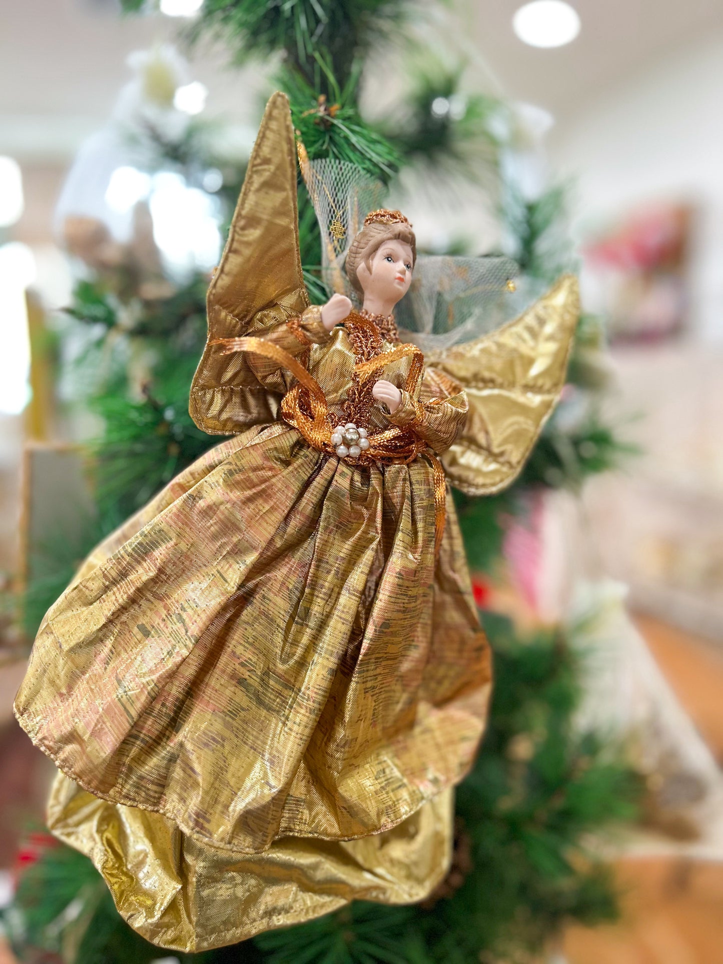Timeless Tidings Angel Ornament