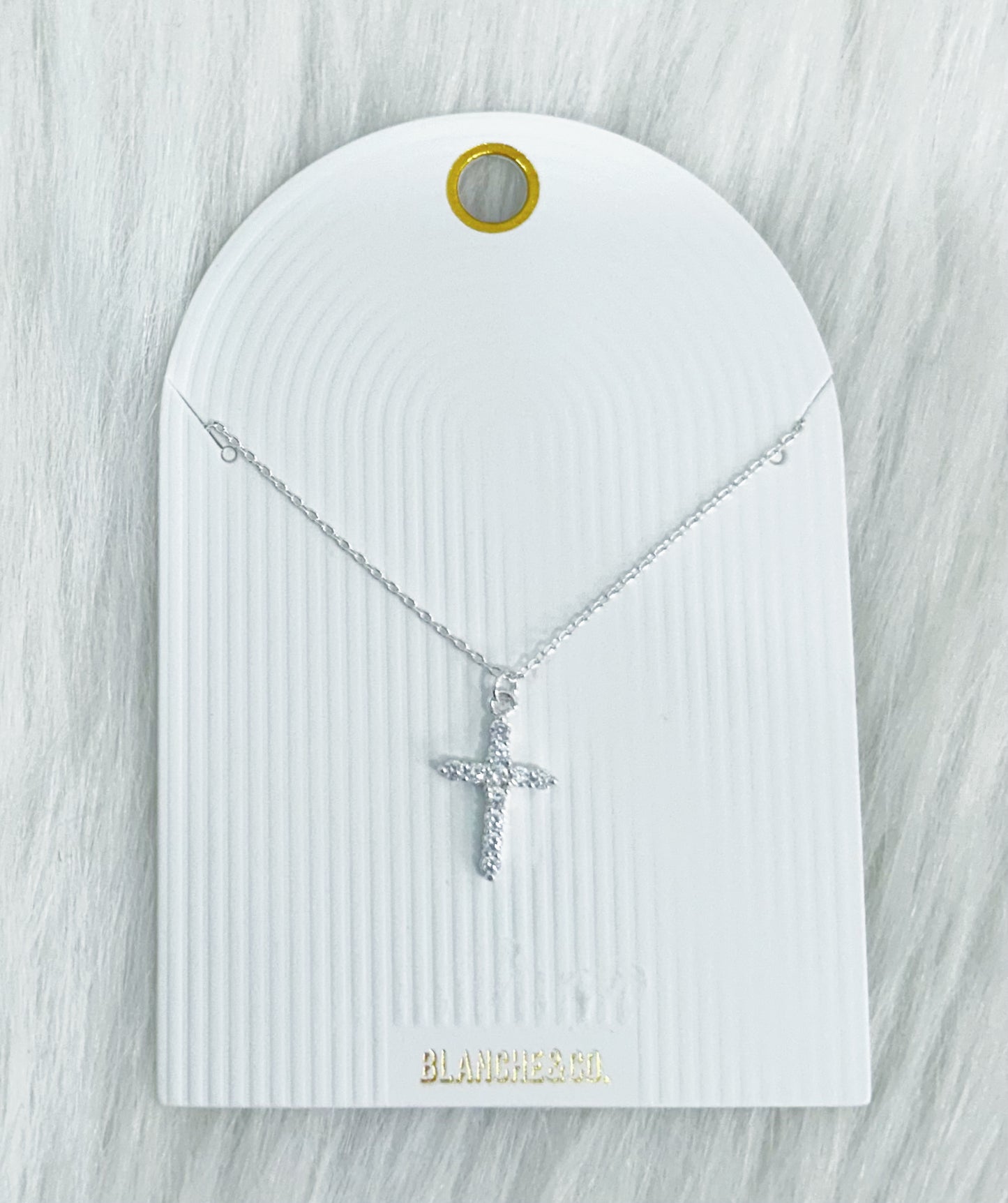 Elizabeth Cross Necklace