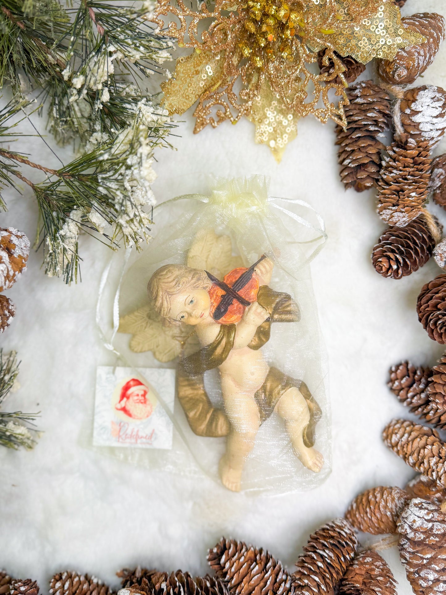 Vintage Angel Song Ornaments- 1