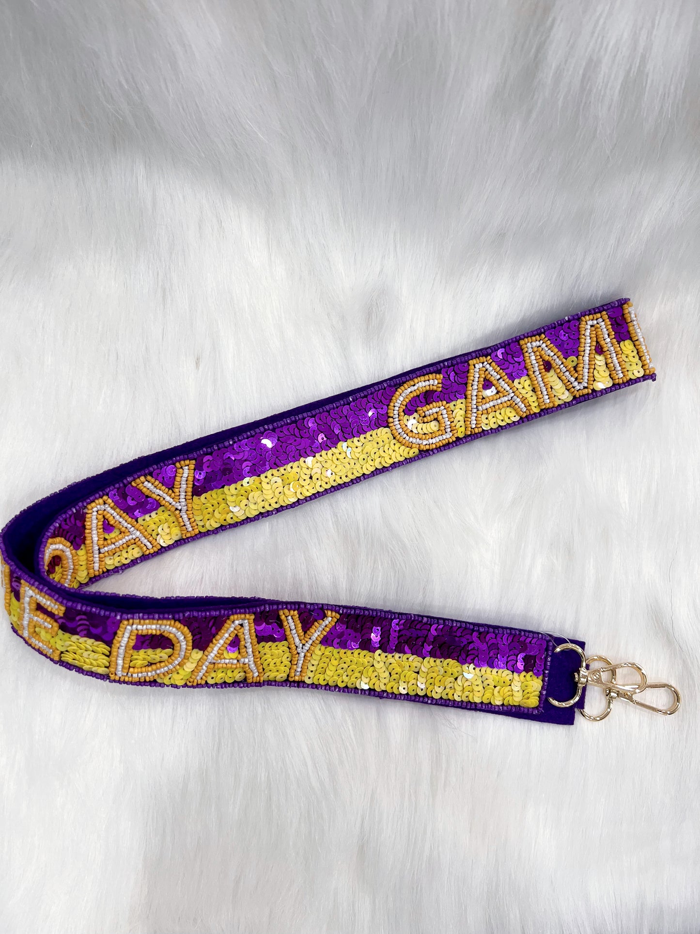 Game Day Sequin Strap