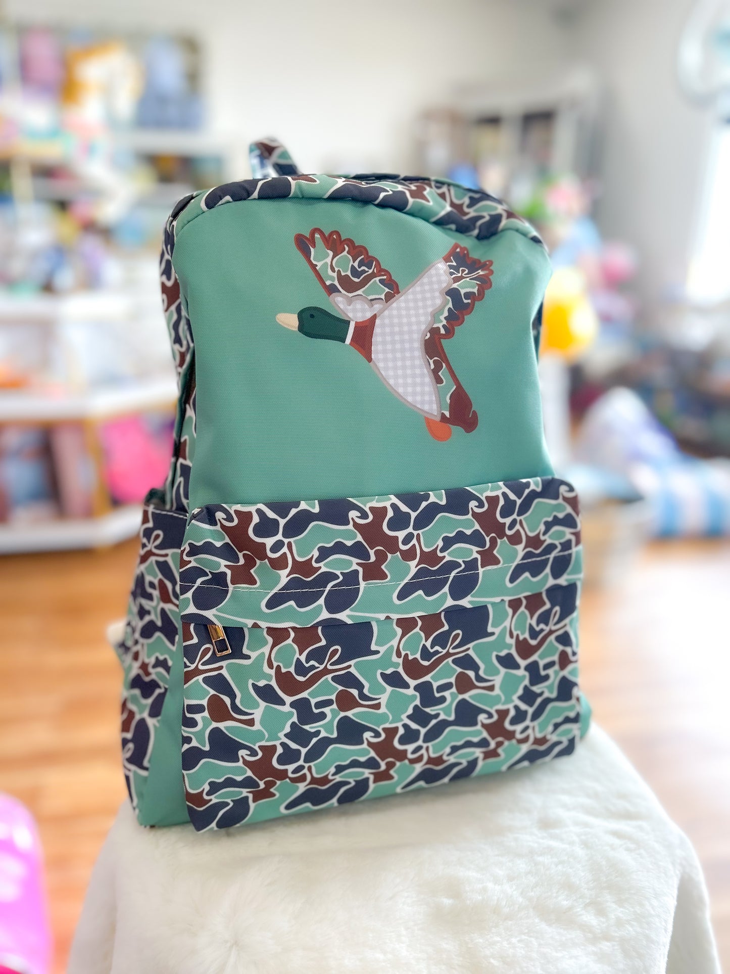 Duck Camo Kids Boys Hunting Backpack