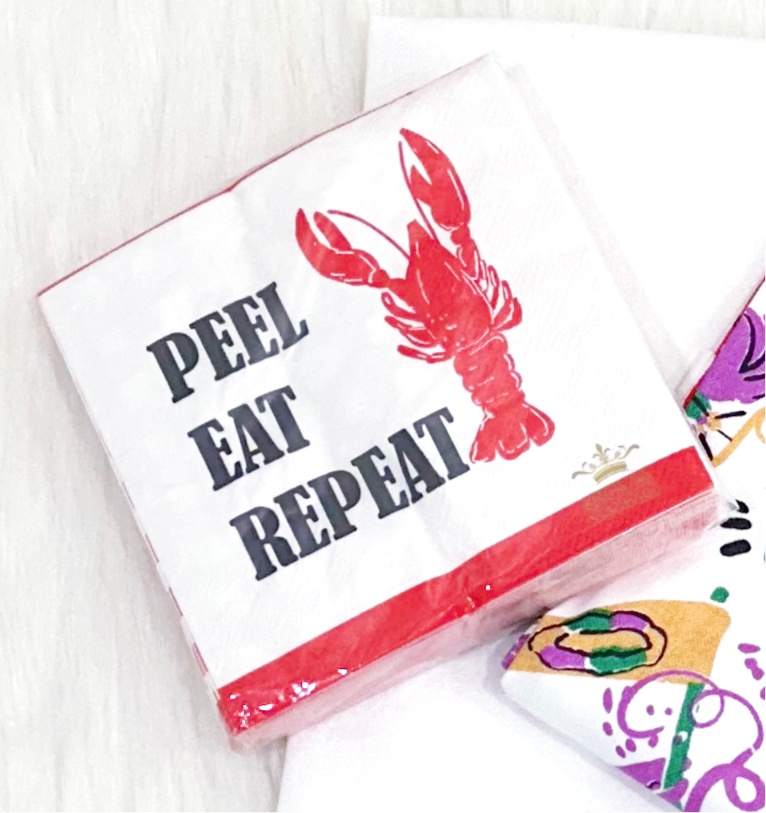 Peel Eat Repeat Napkins