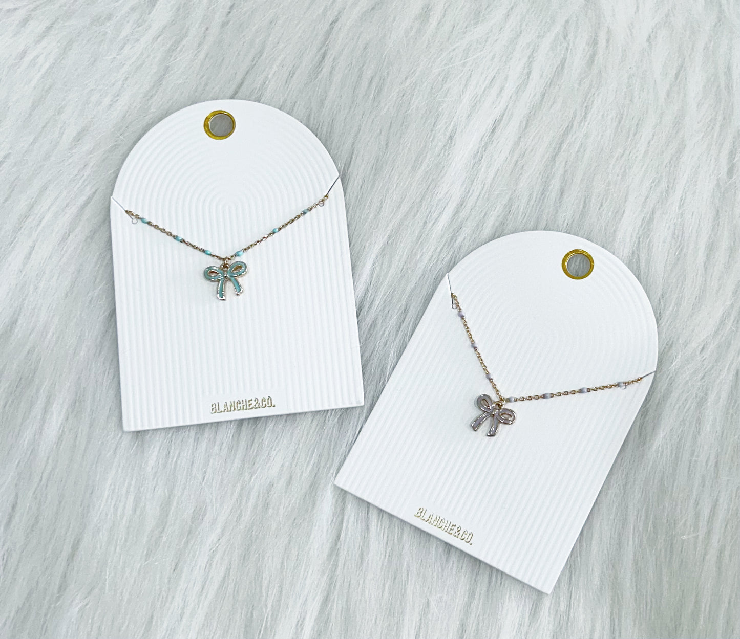 Beads and Bows Necklace