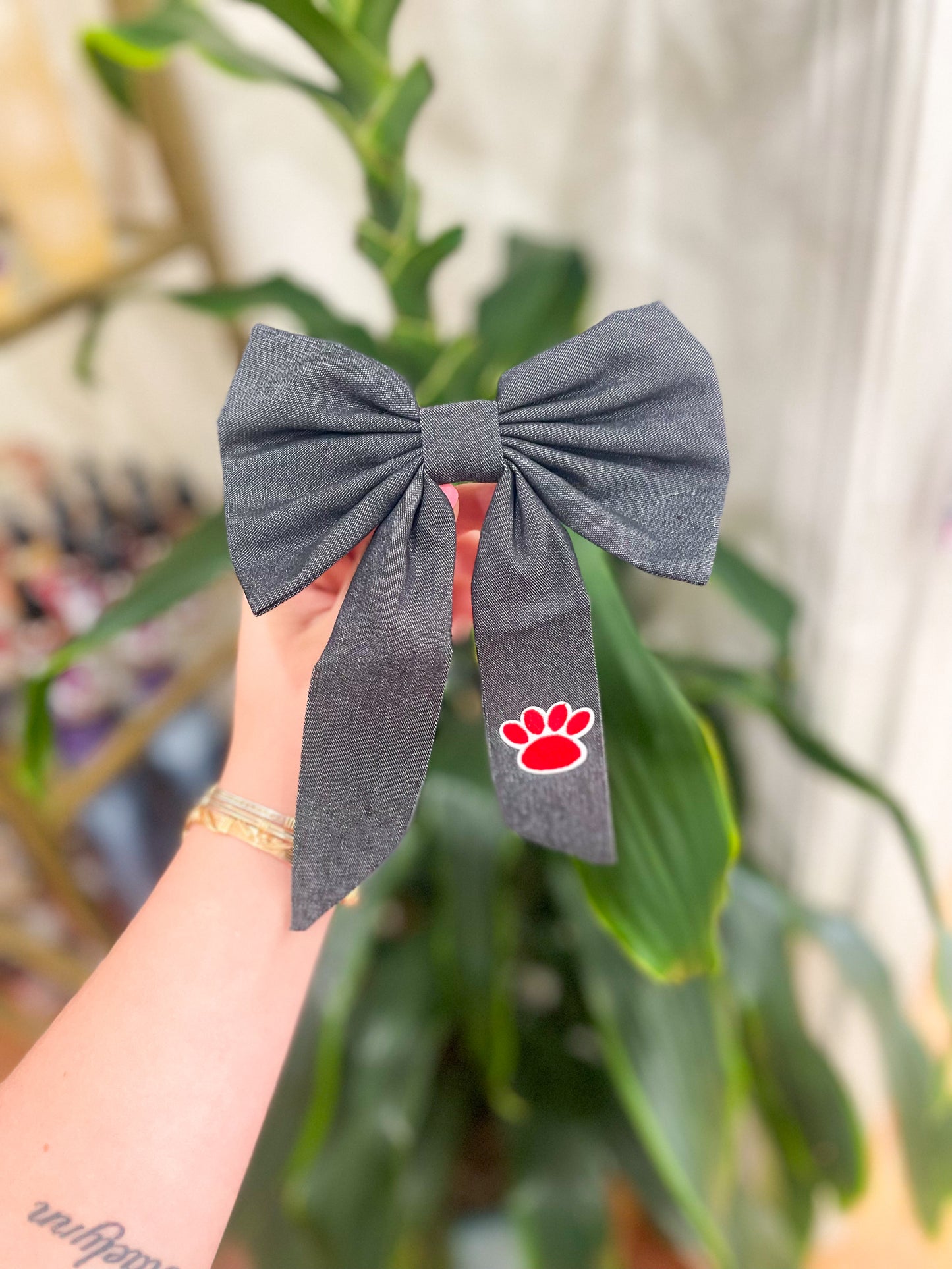 Denim Pride Bows