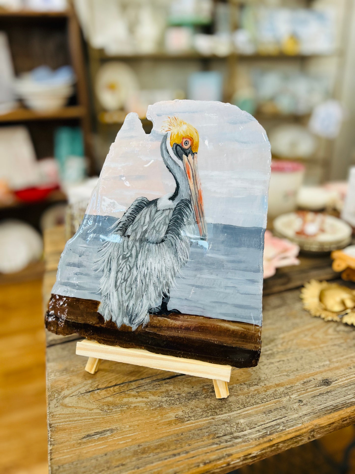 Brown Pelican- Kathryn Lanclos Art