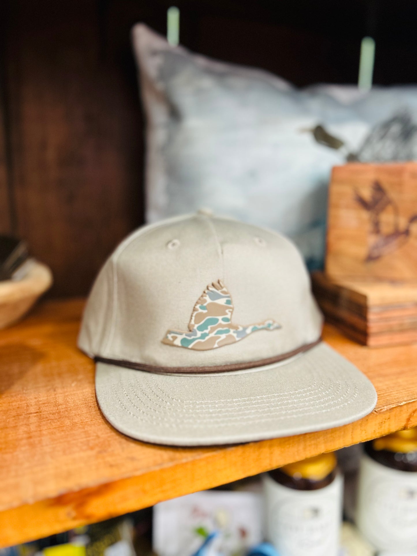 Camo Goose Patch Hat