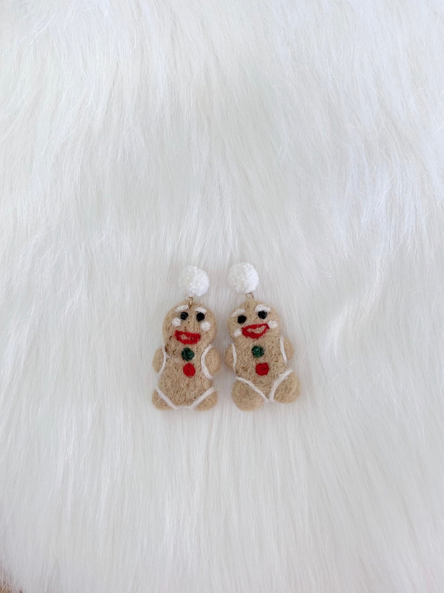 Gingerbread Earrings