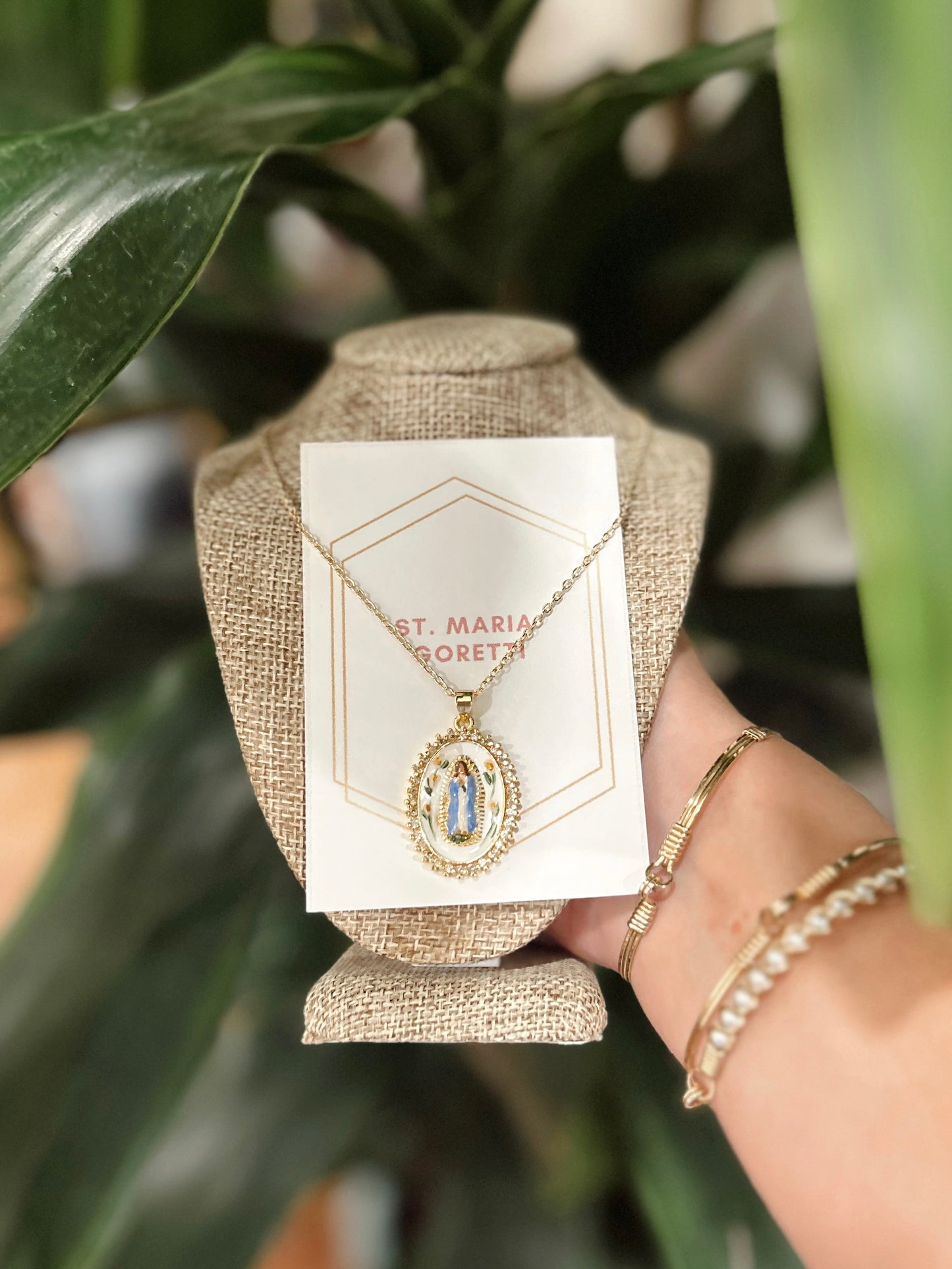 Harleigh Leonards St. Maria Goretti Necklace