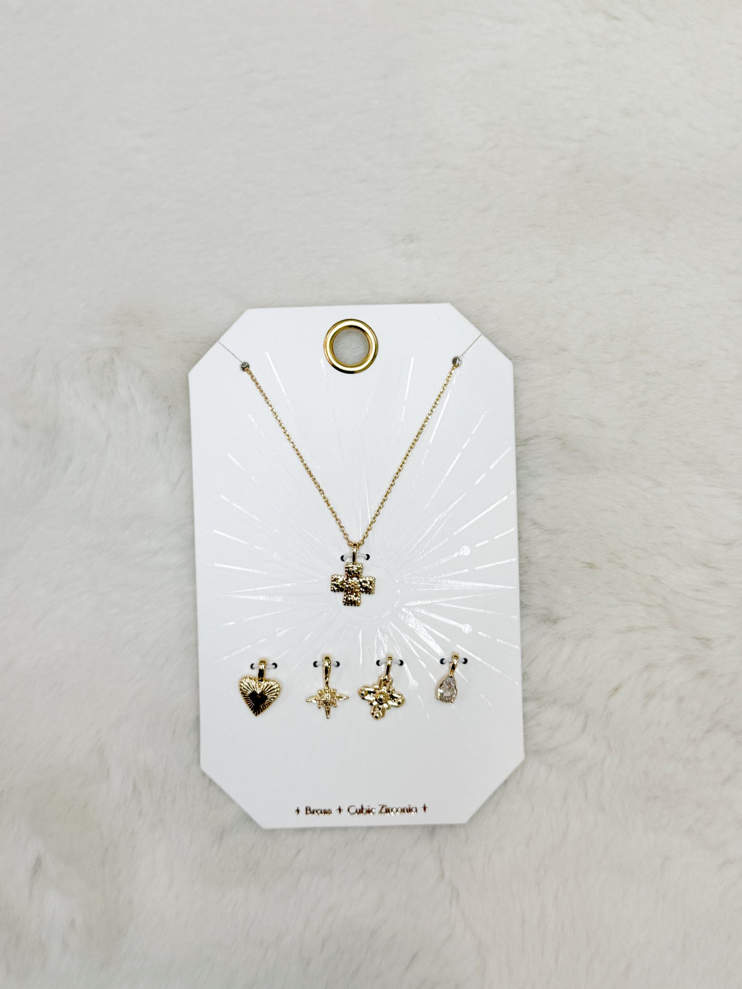 Cross Charm Necklace