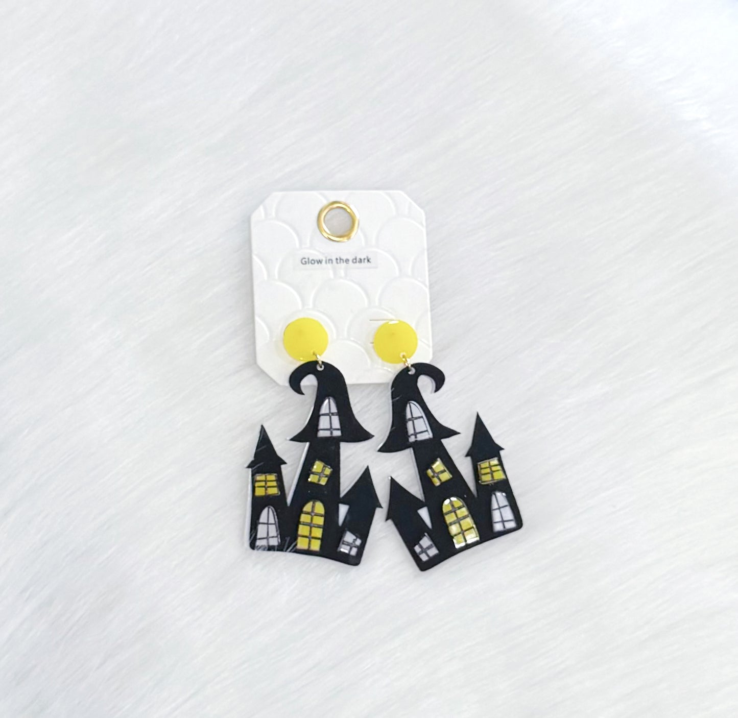 Spooky Acrylic Dangle