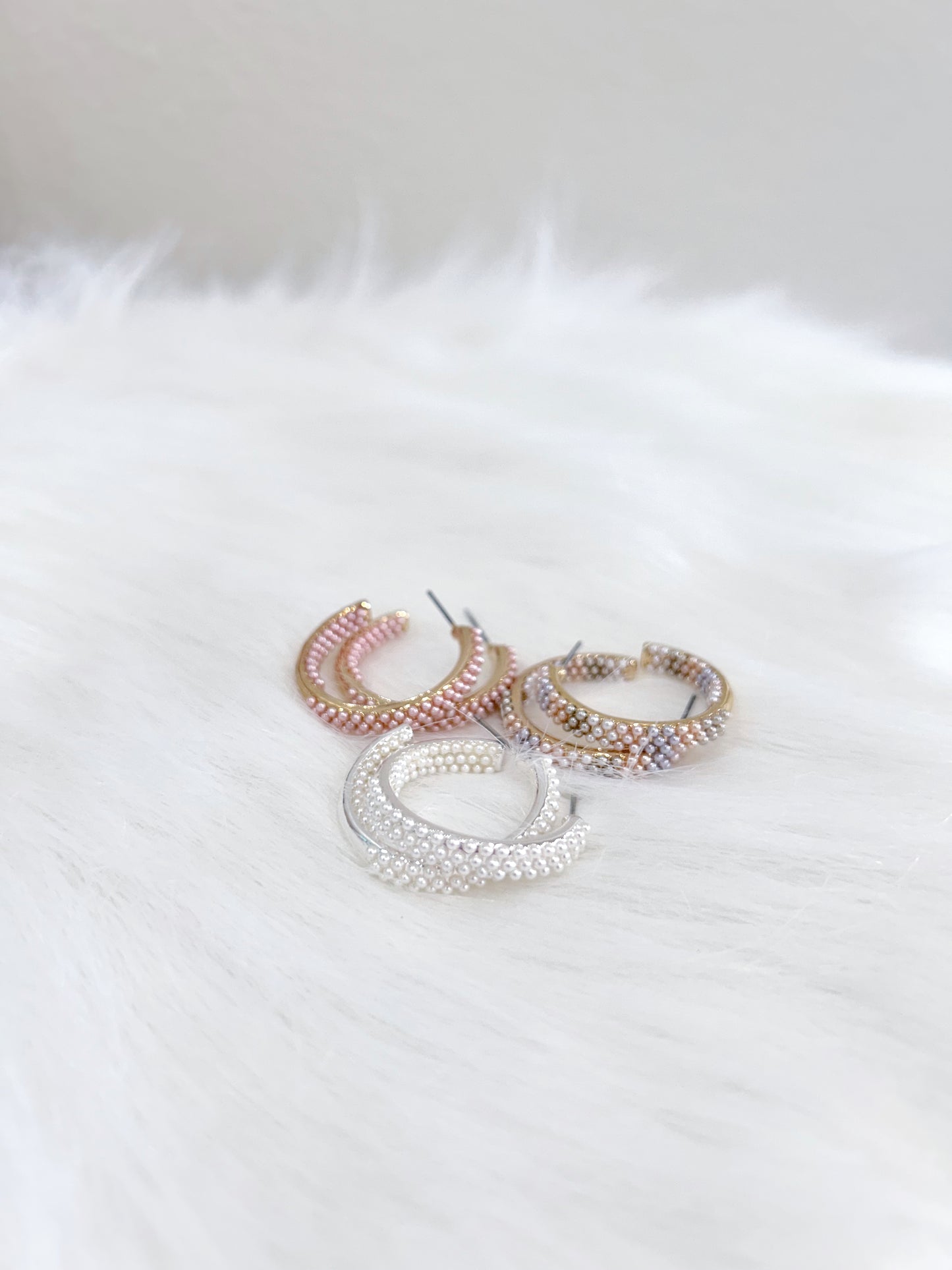 Sophia Pearl Hoop