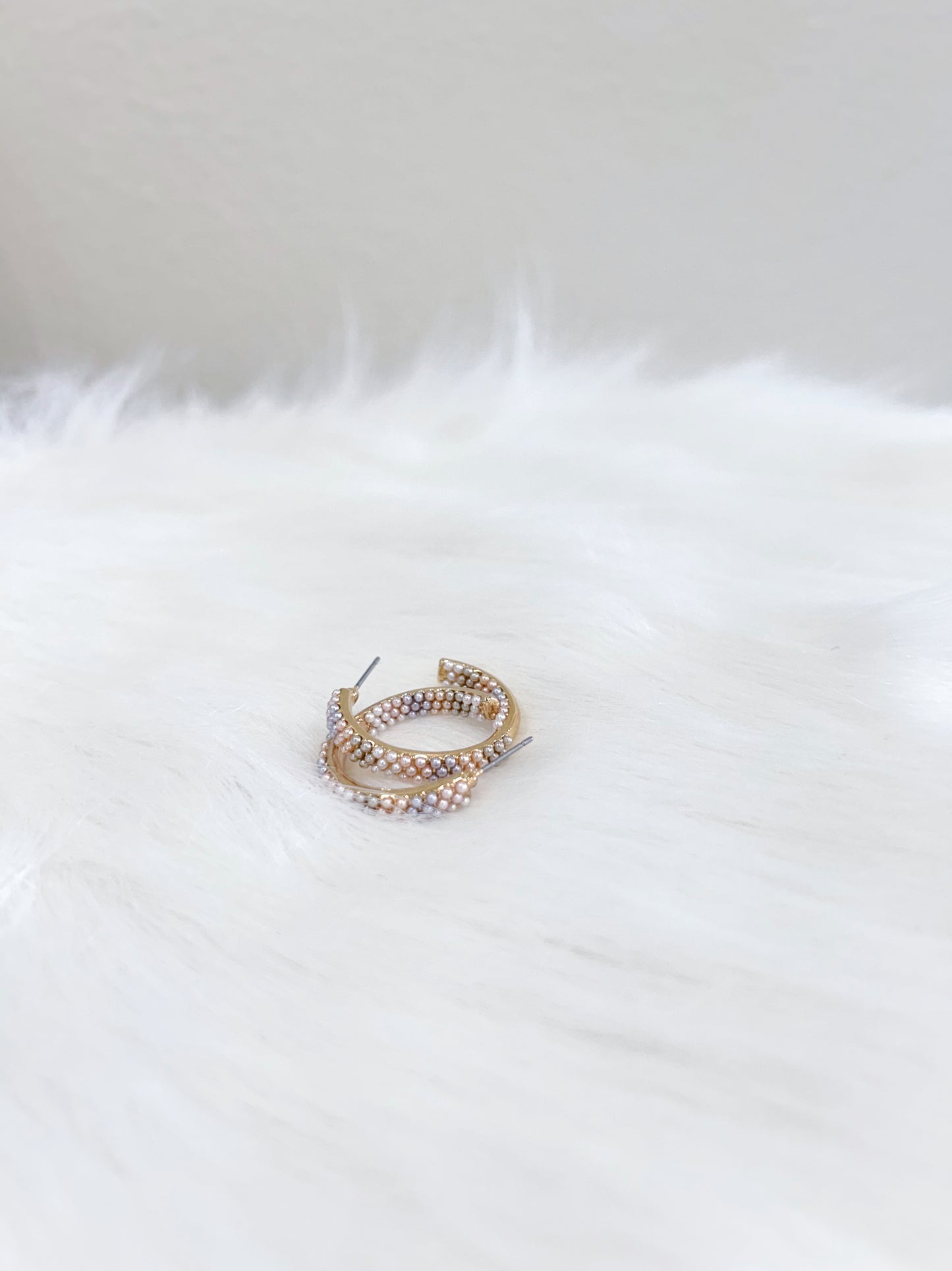Sophia Pearl Hoop