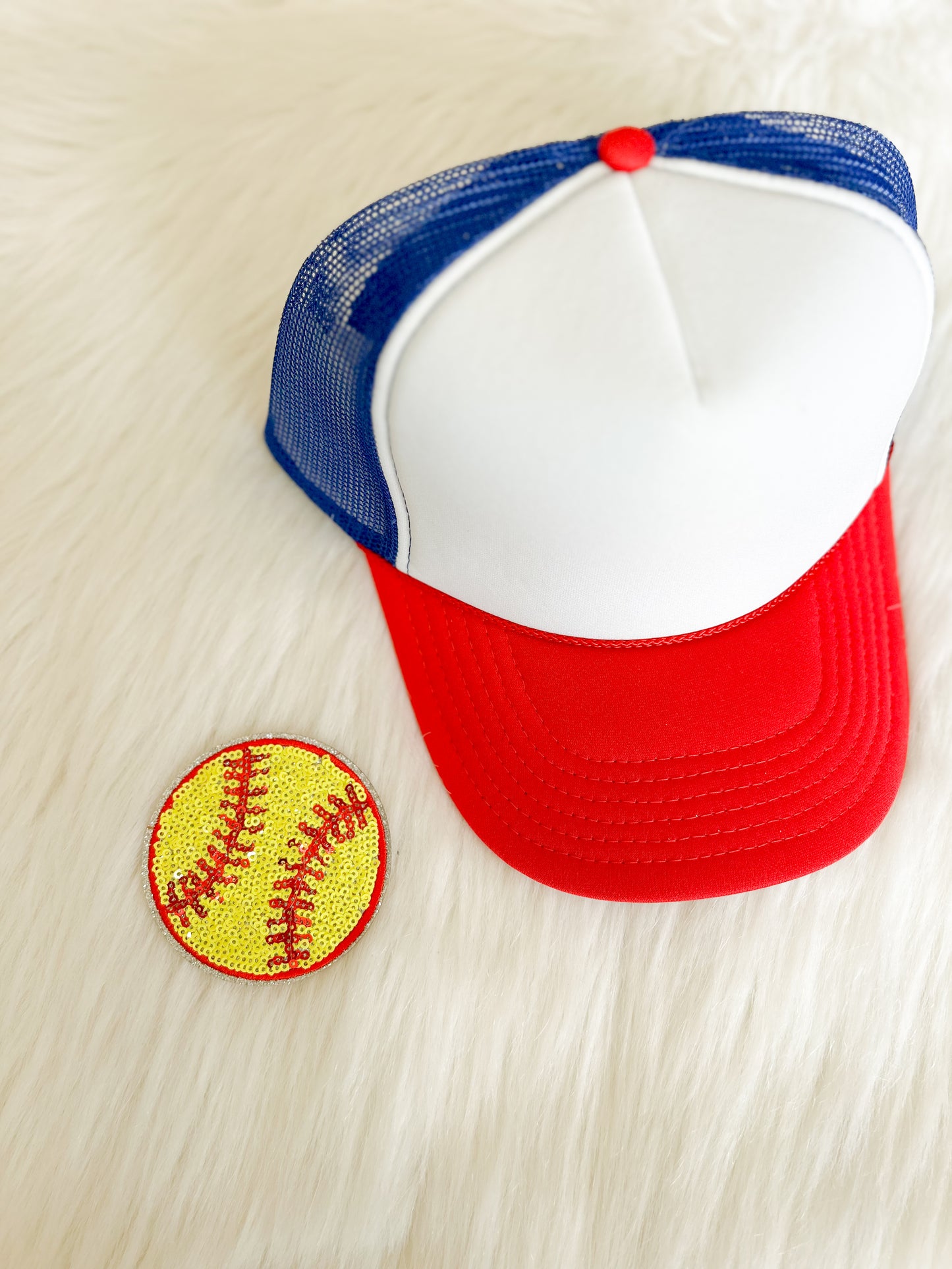 Patch-Small Sequin Sports Ball