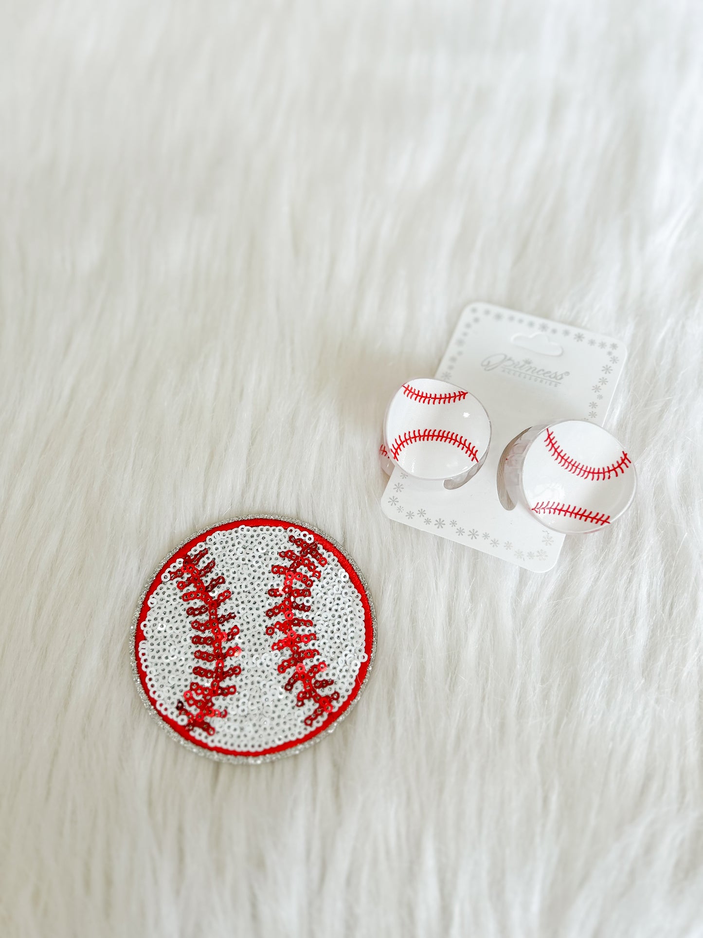 Patch-Small Sequin Sports Ball