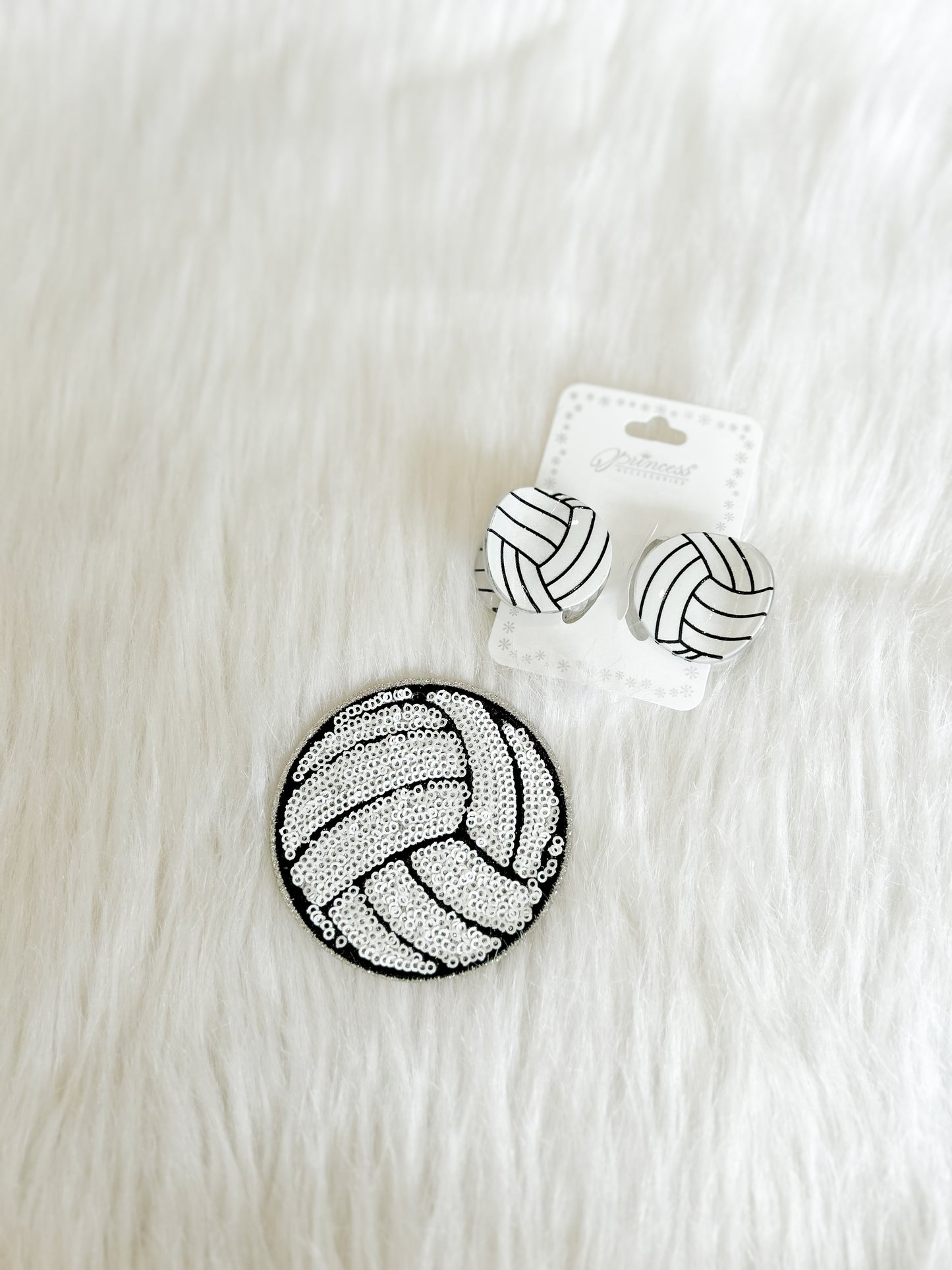Patch-Small Sequin Sports Ball