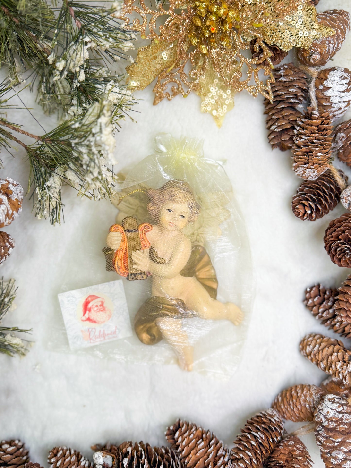 Vintage Angel Song Ornaments- 2