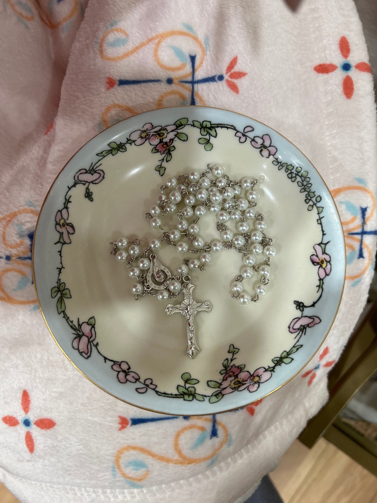 Grace Upon Grace Rosary Holder