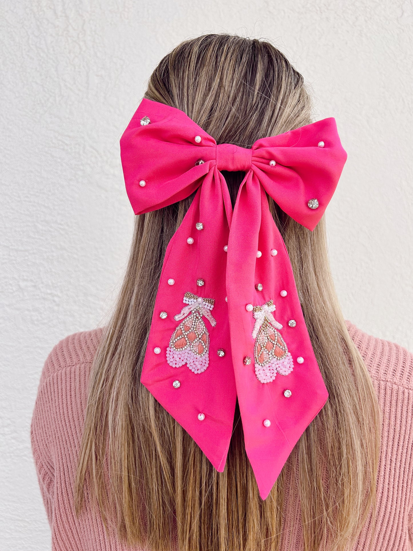 Ballerina Slippers Bow