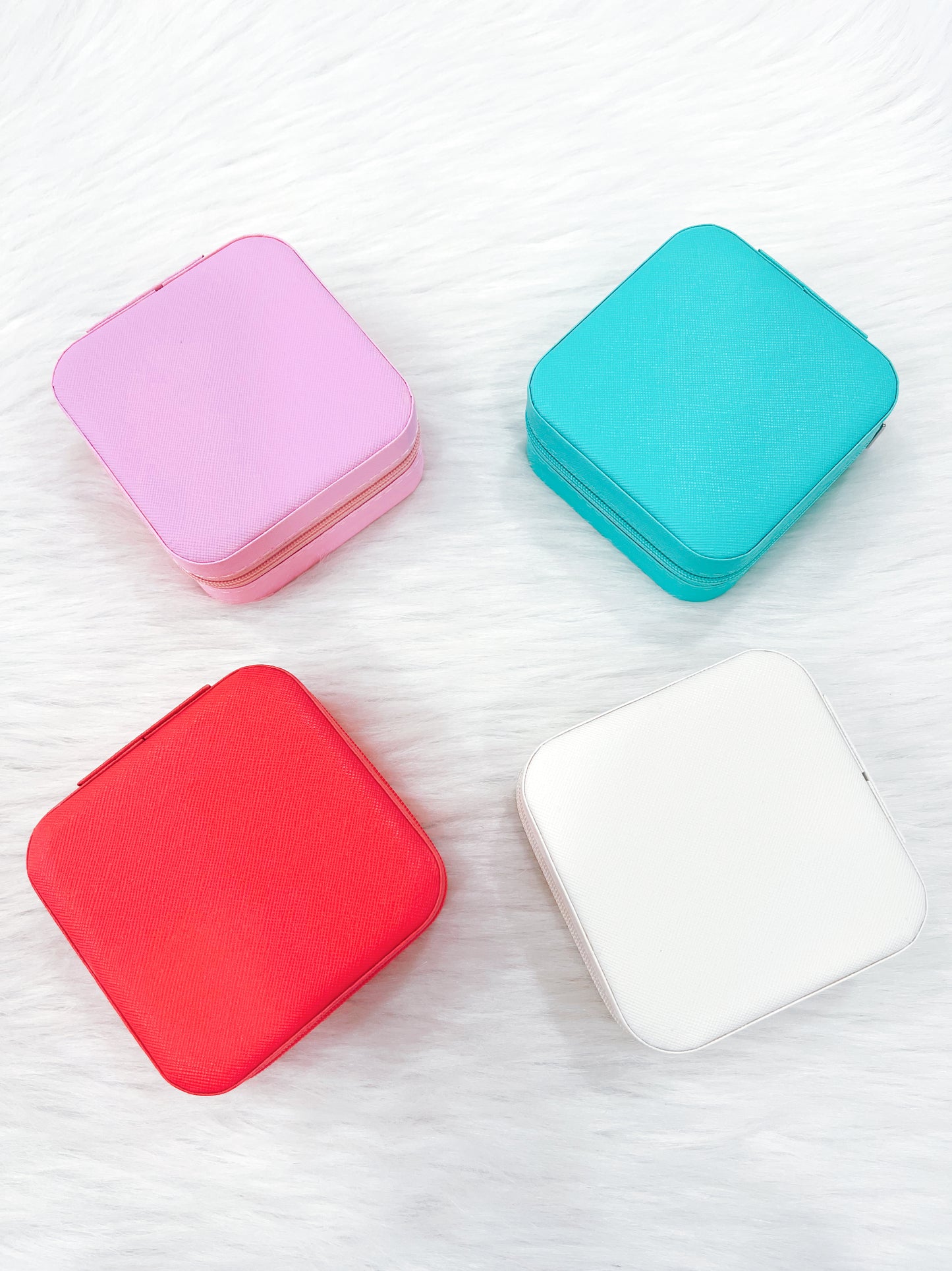 Mini Square Travel Jewelry Case