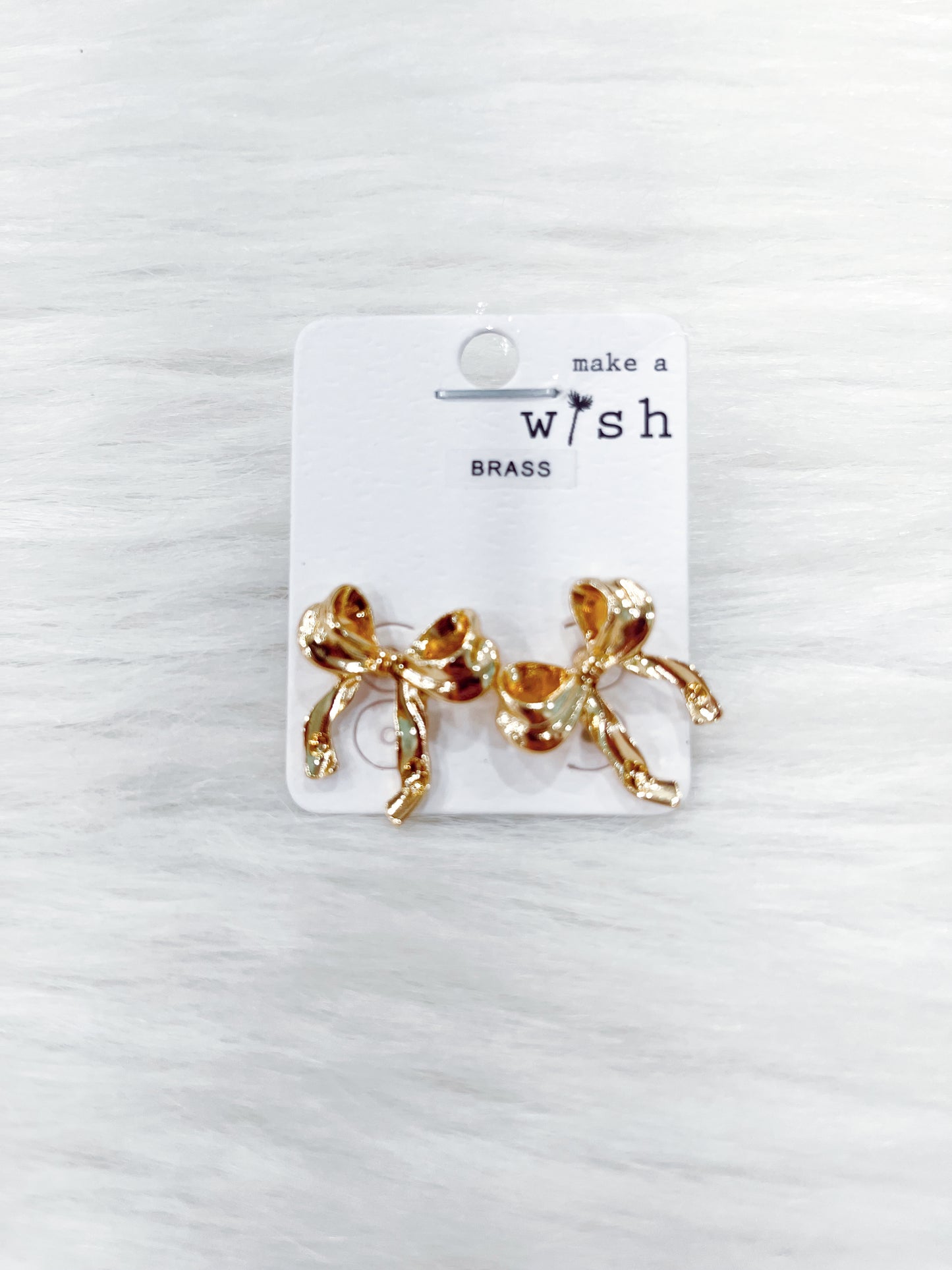 Blanche Bow Earrings