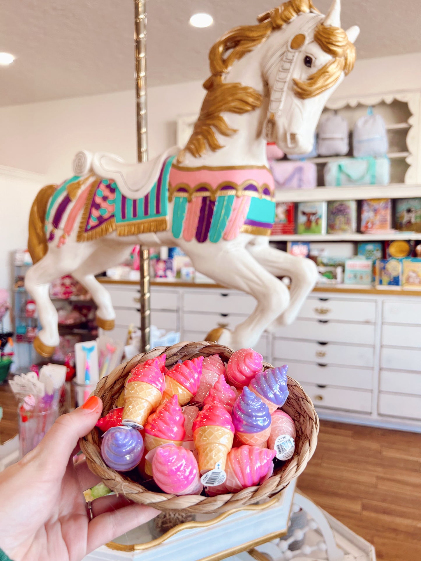 Small Ice Cream Cone Lip Balm
