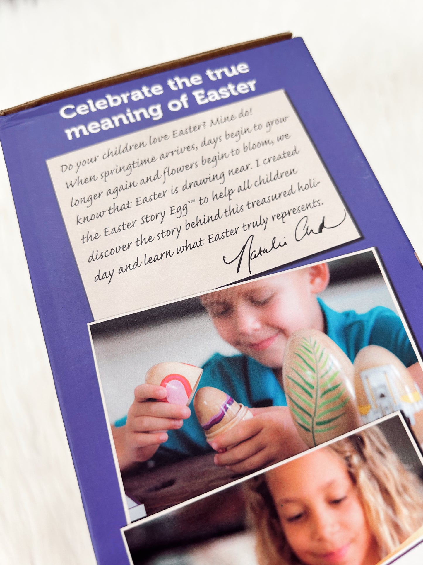 The Easter Story Egg