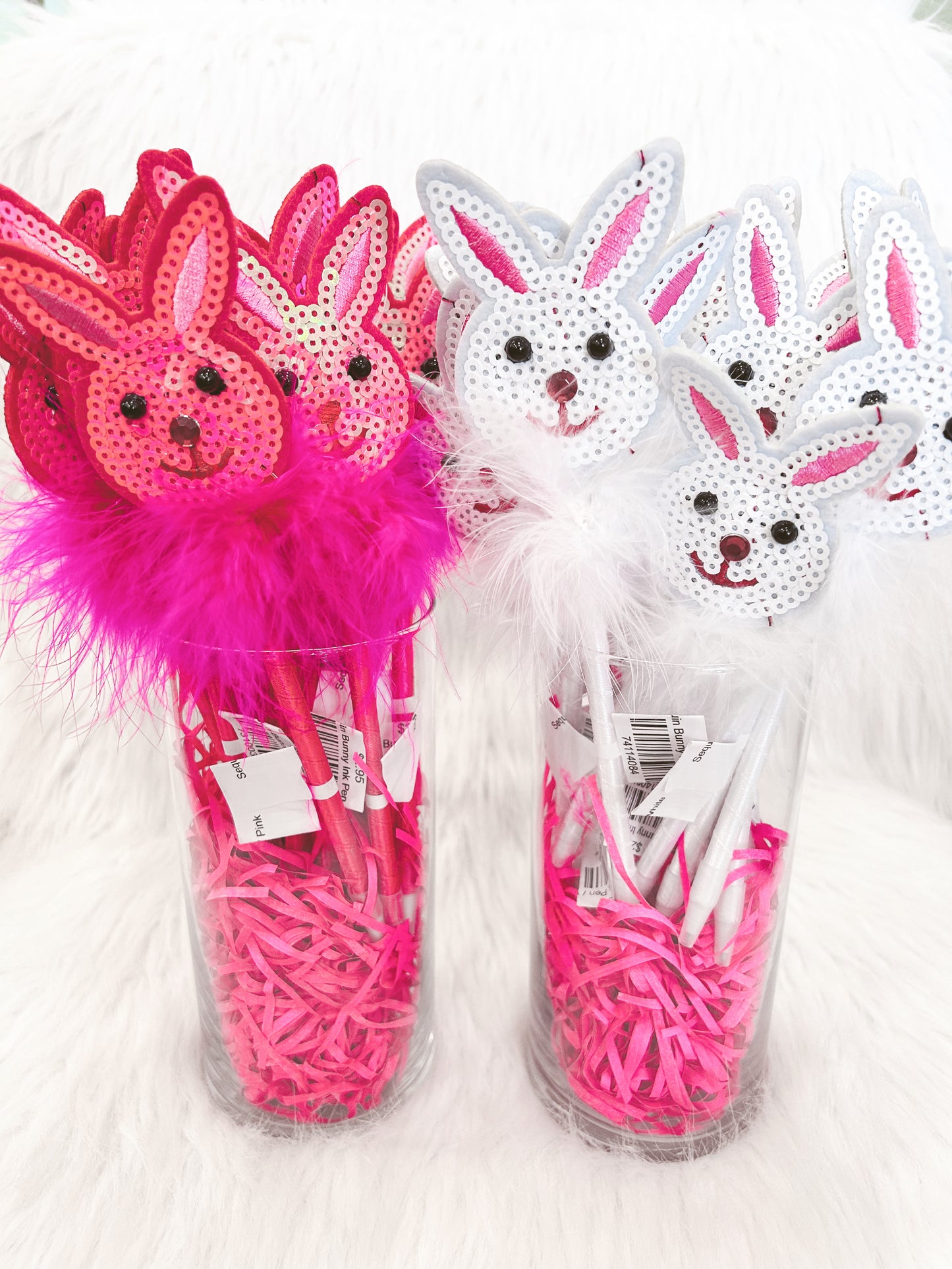 Sequin Bunny Ink Pen