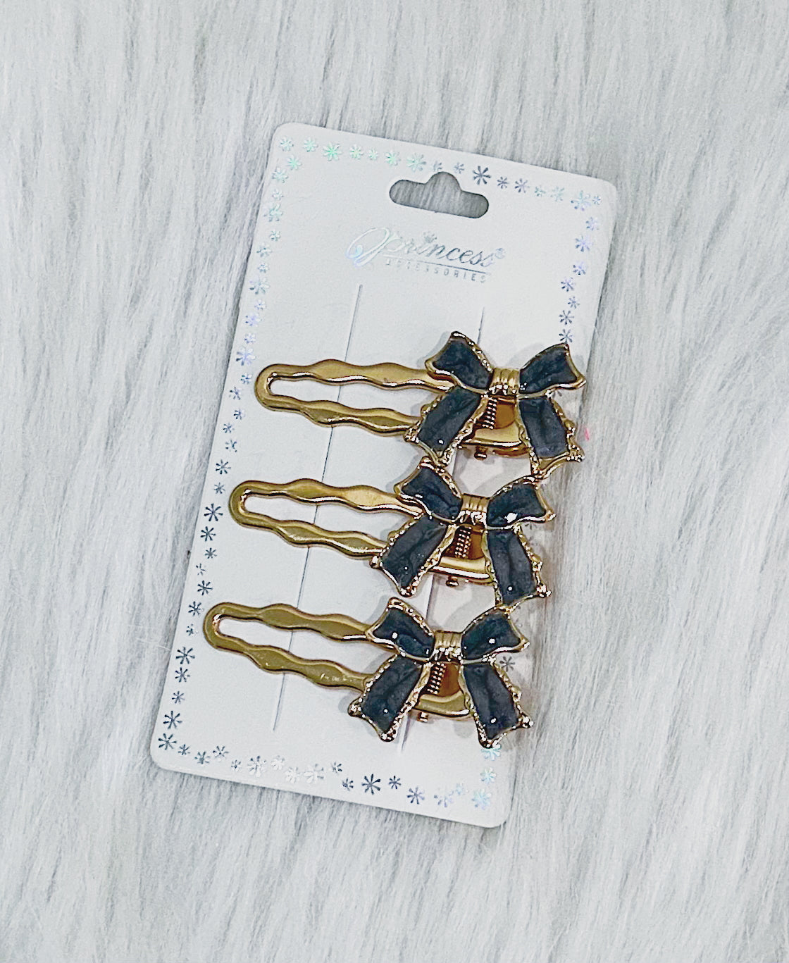 Knotted Bow Alligator Clip