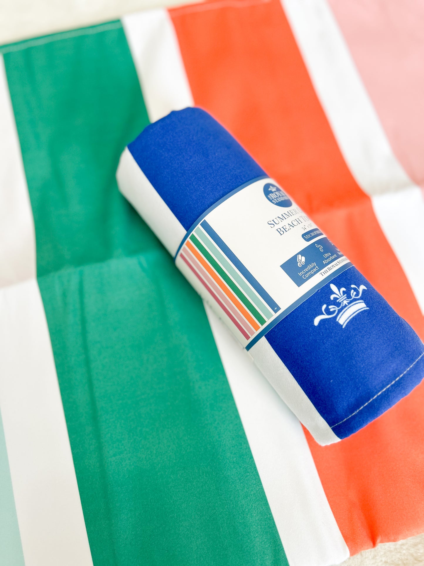 Summer Oasis Beach Towel