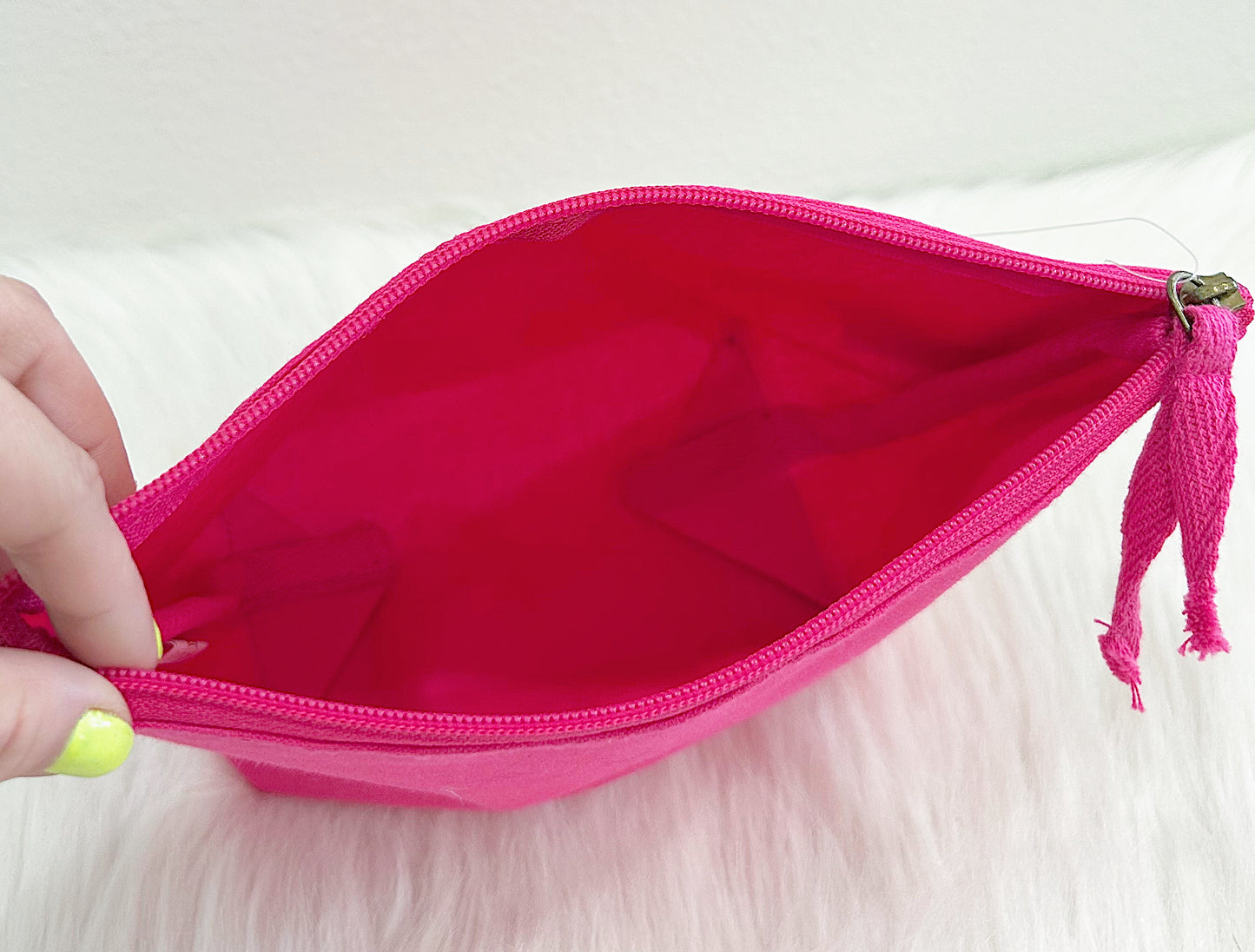 Shore Cosmetic Bag Hot Pink