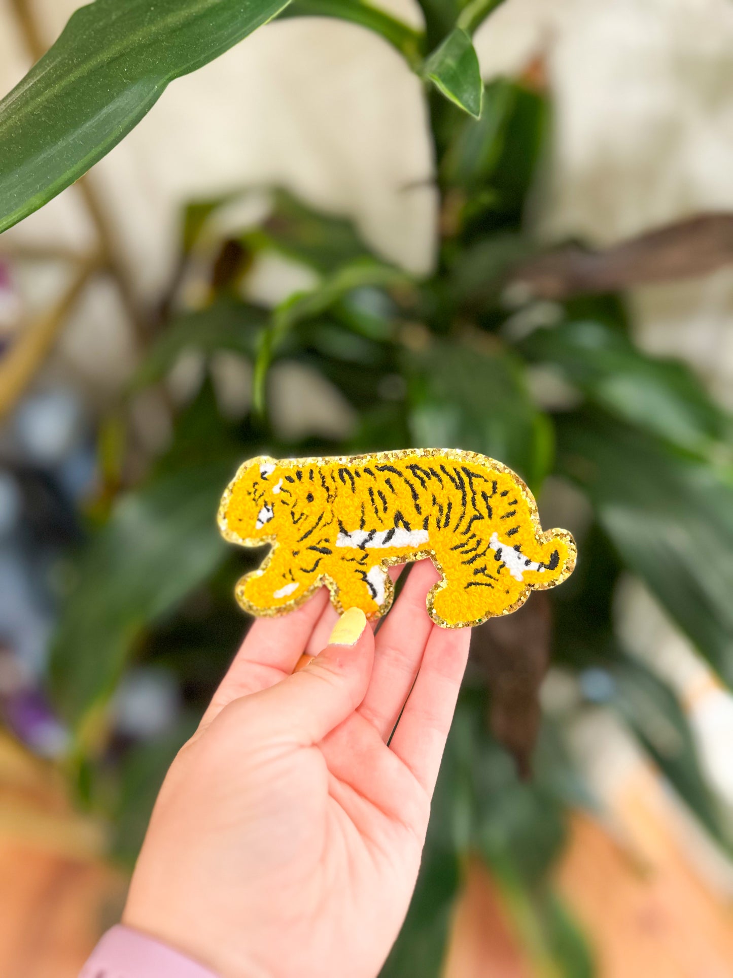 Patch-Small Glitzy Walking Tiger