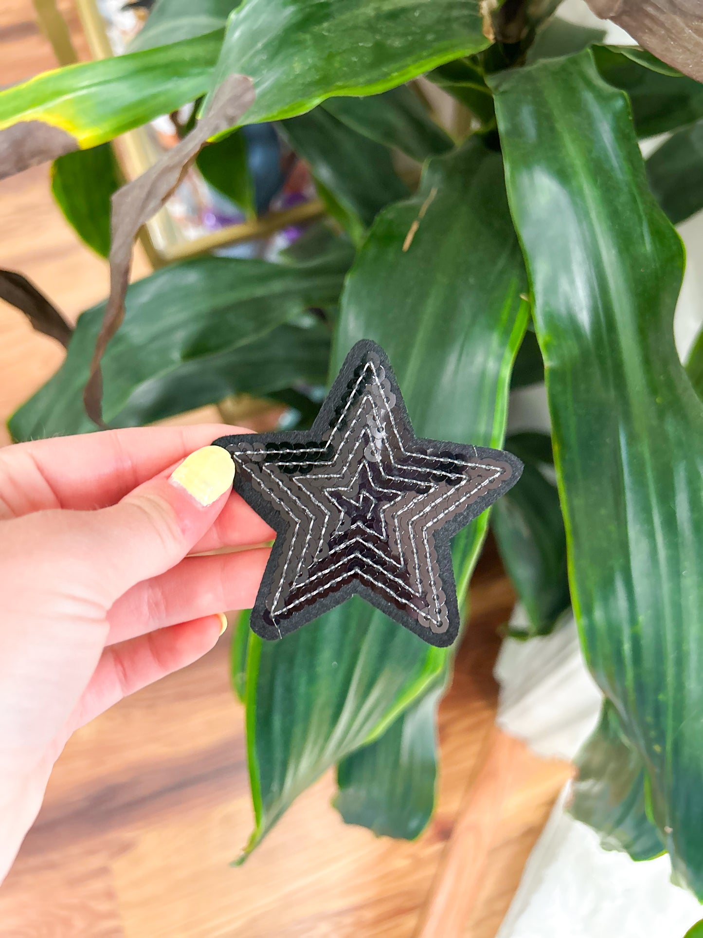 Patch- Small Sequin Star