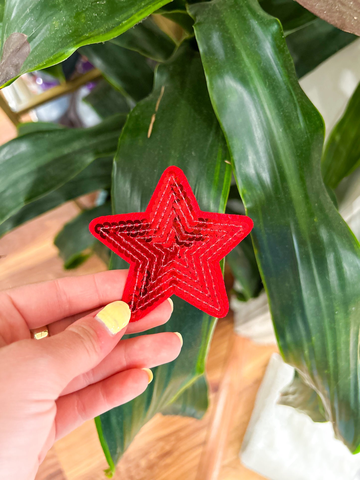 Patch- Small Sequin Star