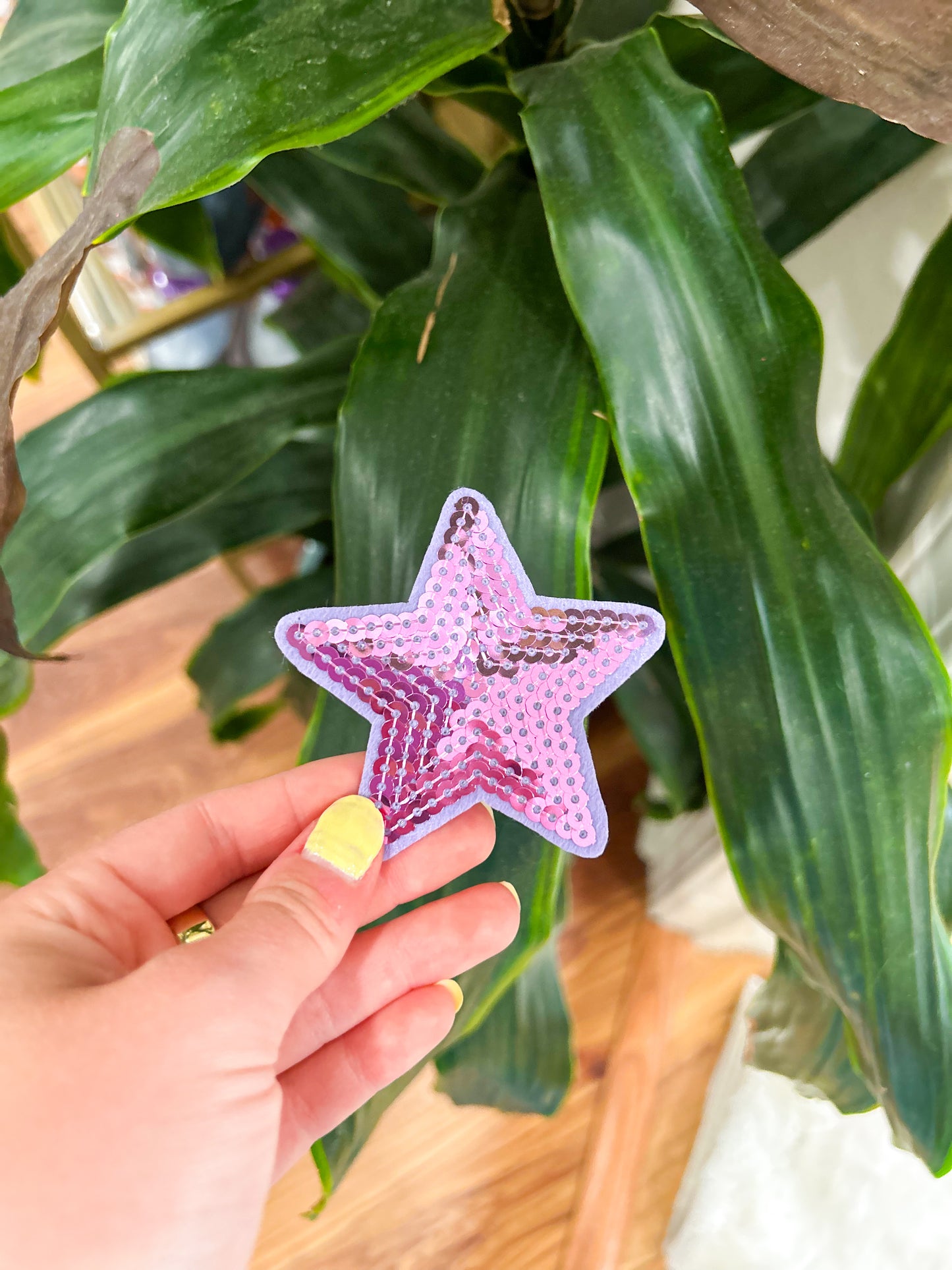 Patch- Small Sequin Star