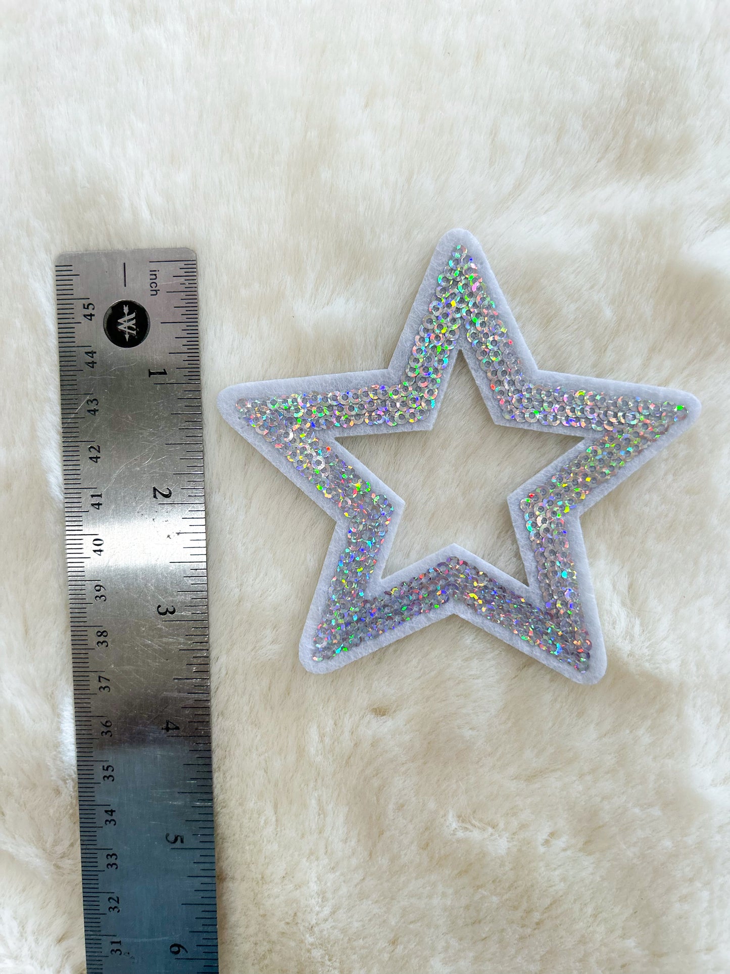 Patch- Sequin Star Cut Out