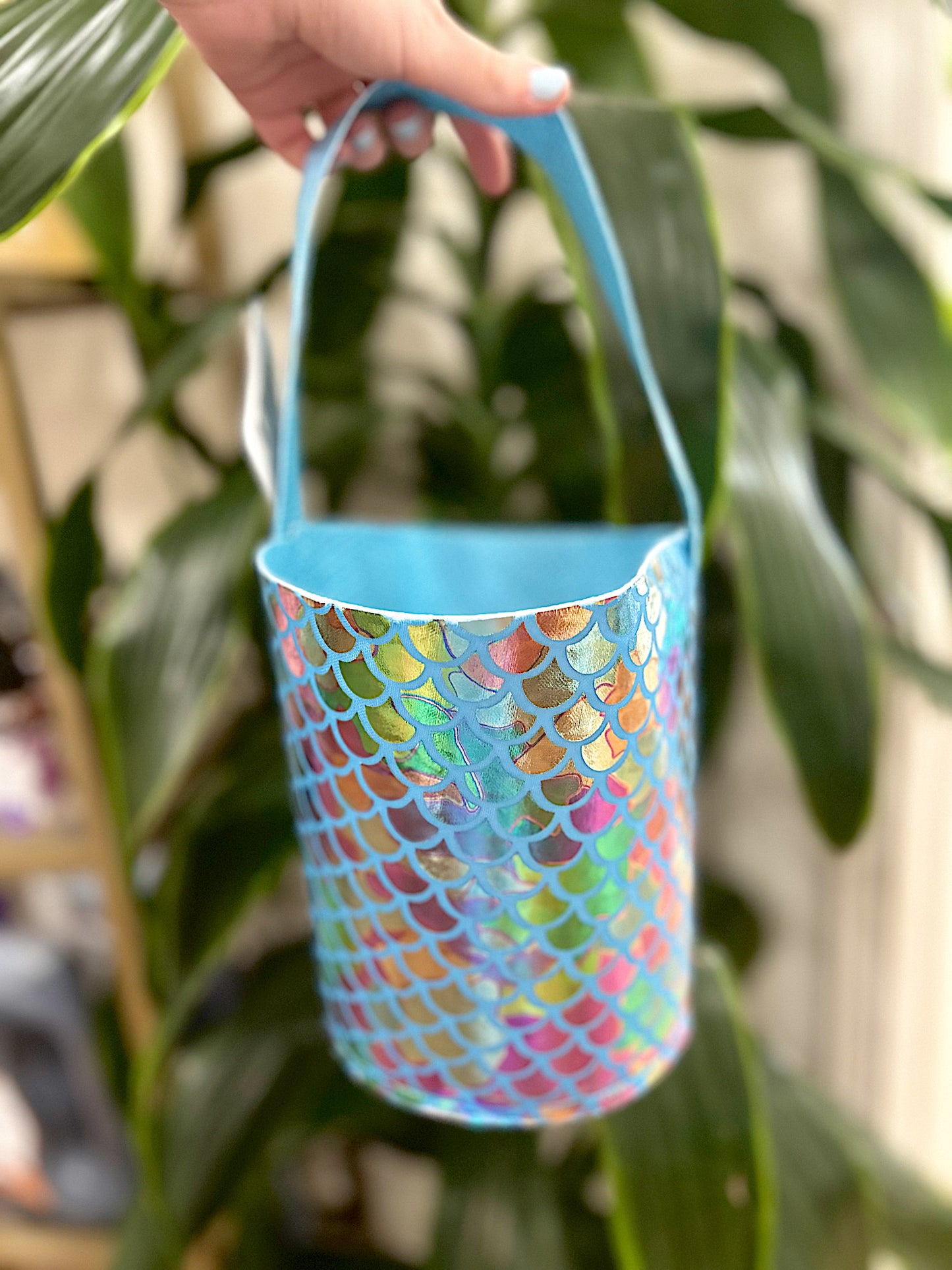 Mermaid Easter Basket Wrap